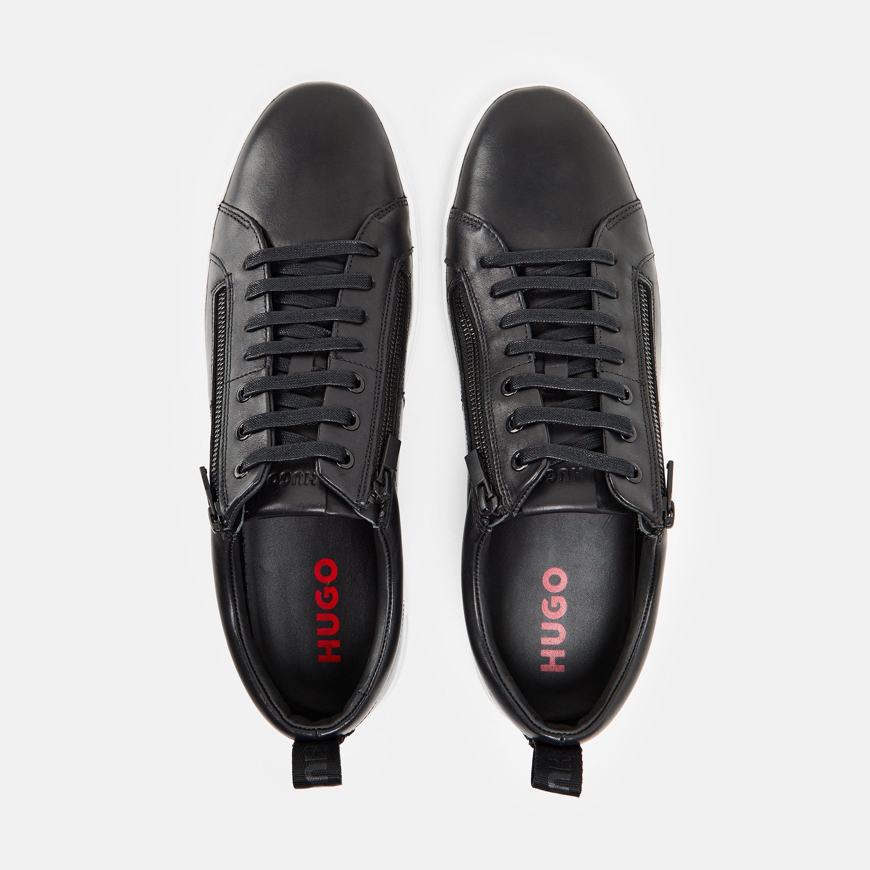 Black - Hugo - Men's Monk Shoes - 4