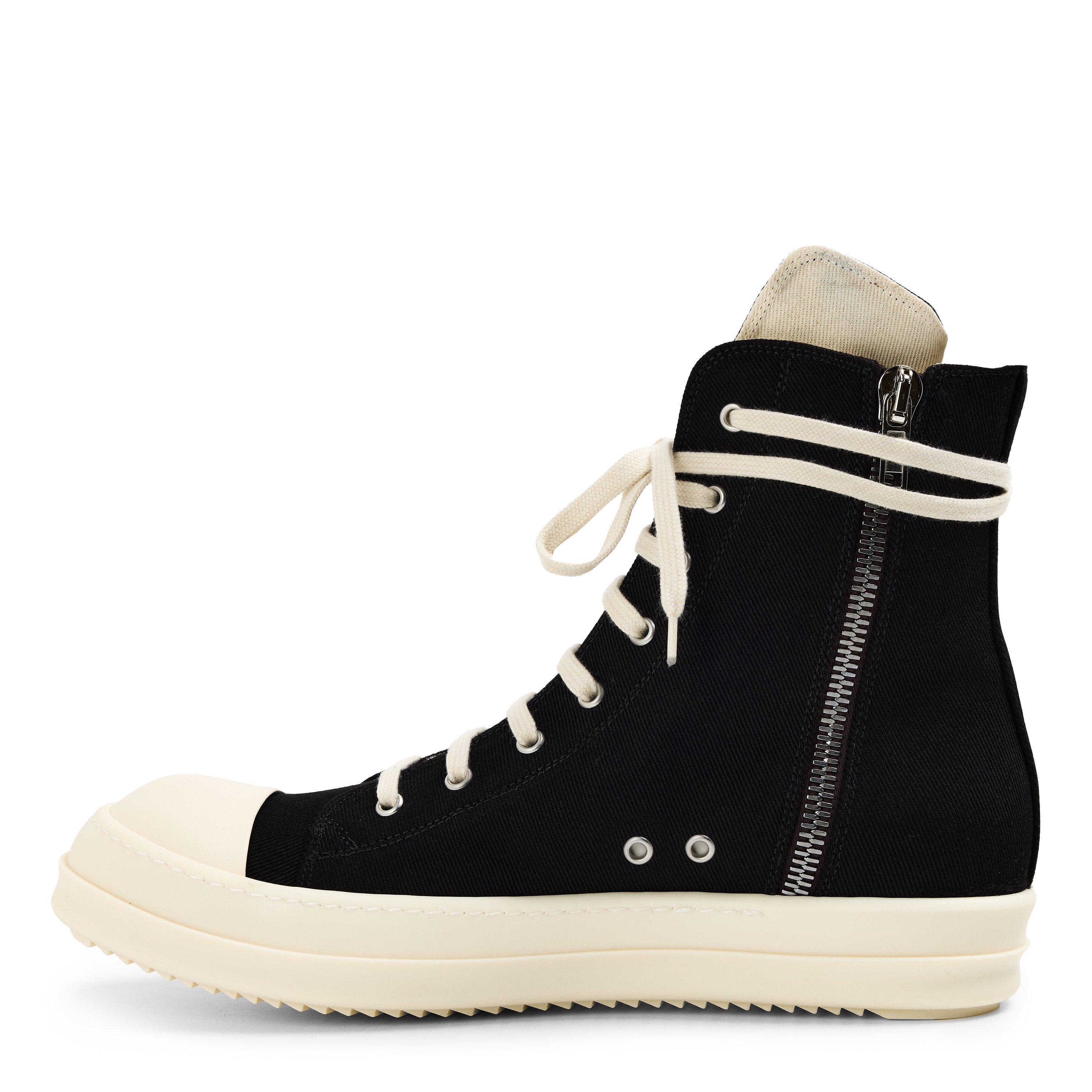 Black/Pearl - Rick Owens Drkshdw - Men's High-Top Trainers - 2