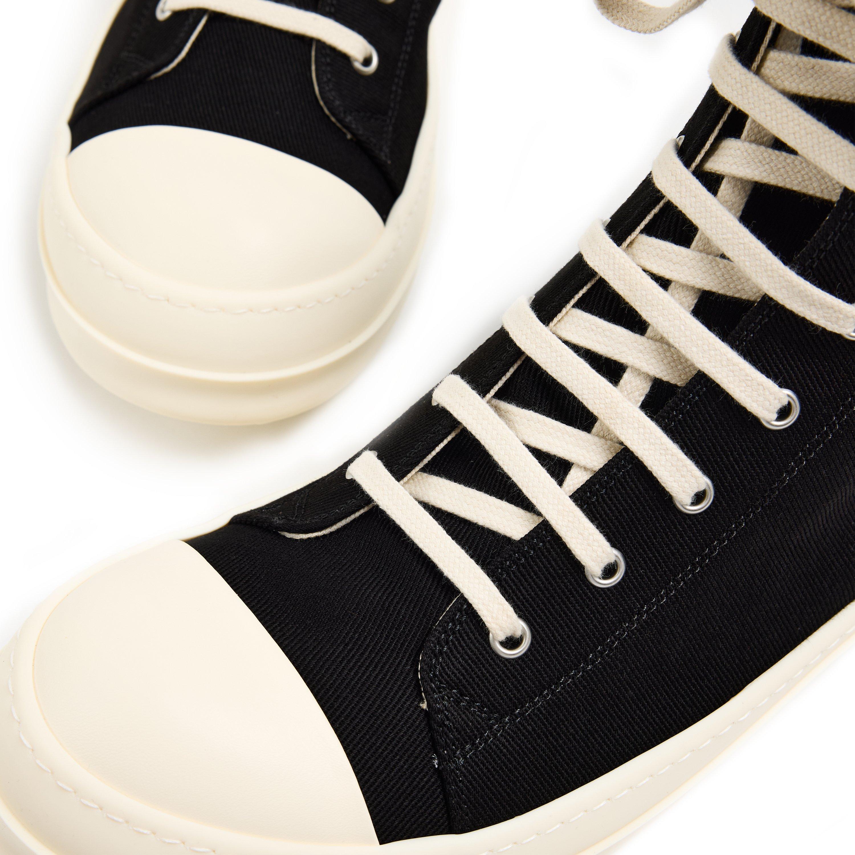 Black/Pearl - Rick Owens Drkshdw - Men's High-Top Trainers - 3