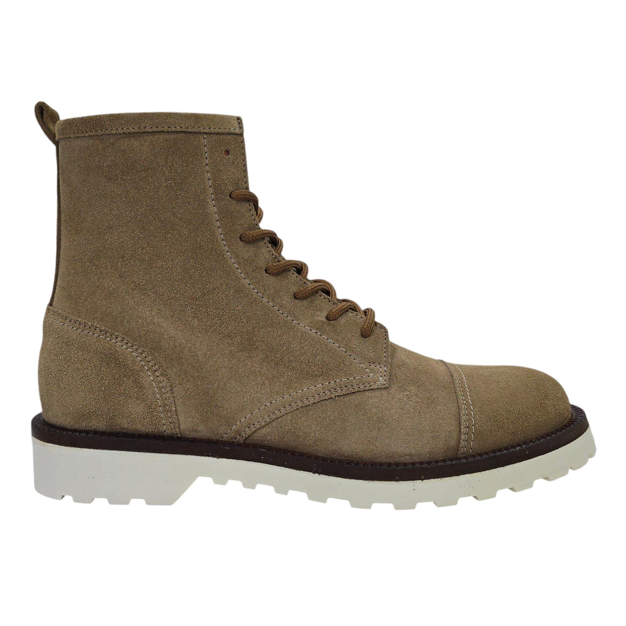 Firetrap Men's Wiland Suede Ankle Hiker Rugged Boots - Sand - 9 (43)