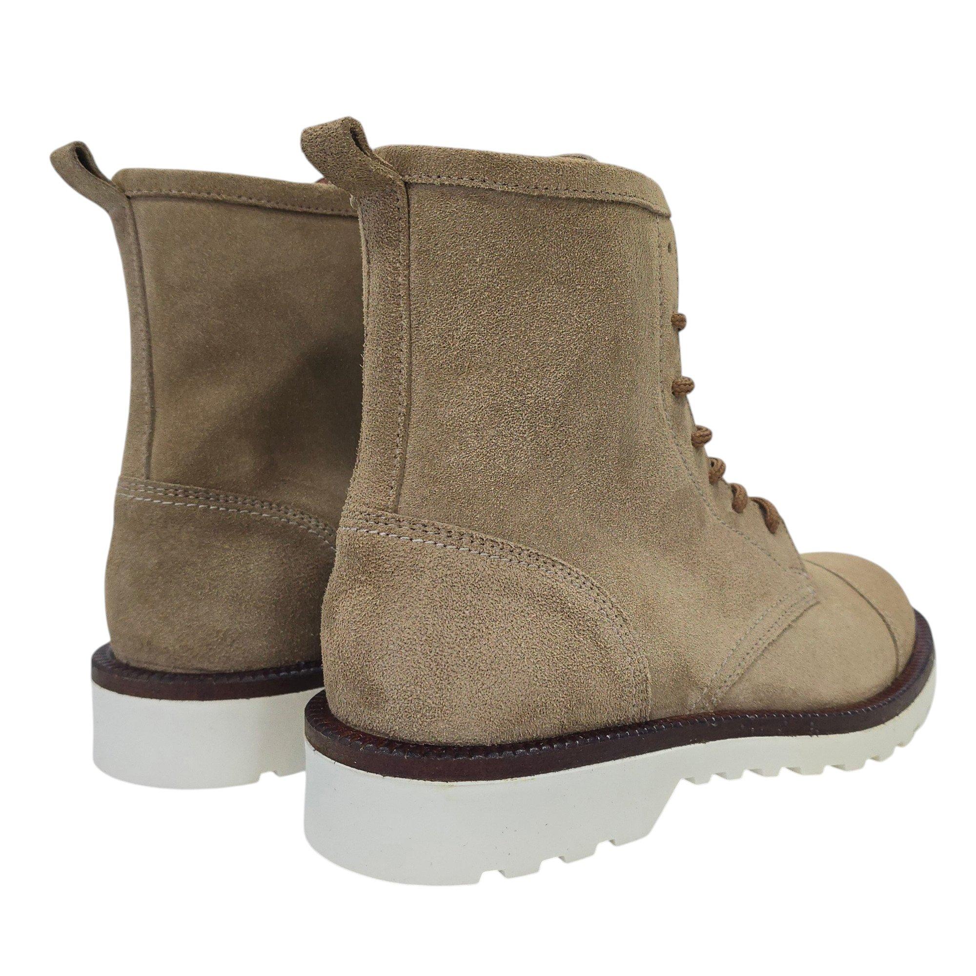 Sand - Firetrap - Men's Wiland Suede Ankle Hiker Rugged Boots - 4