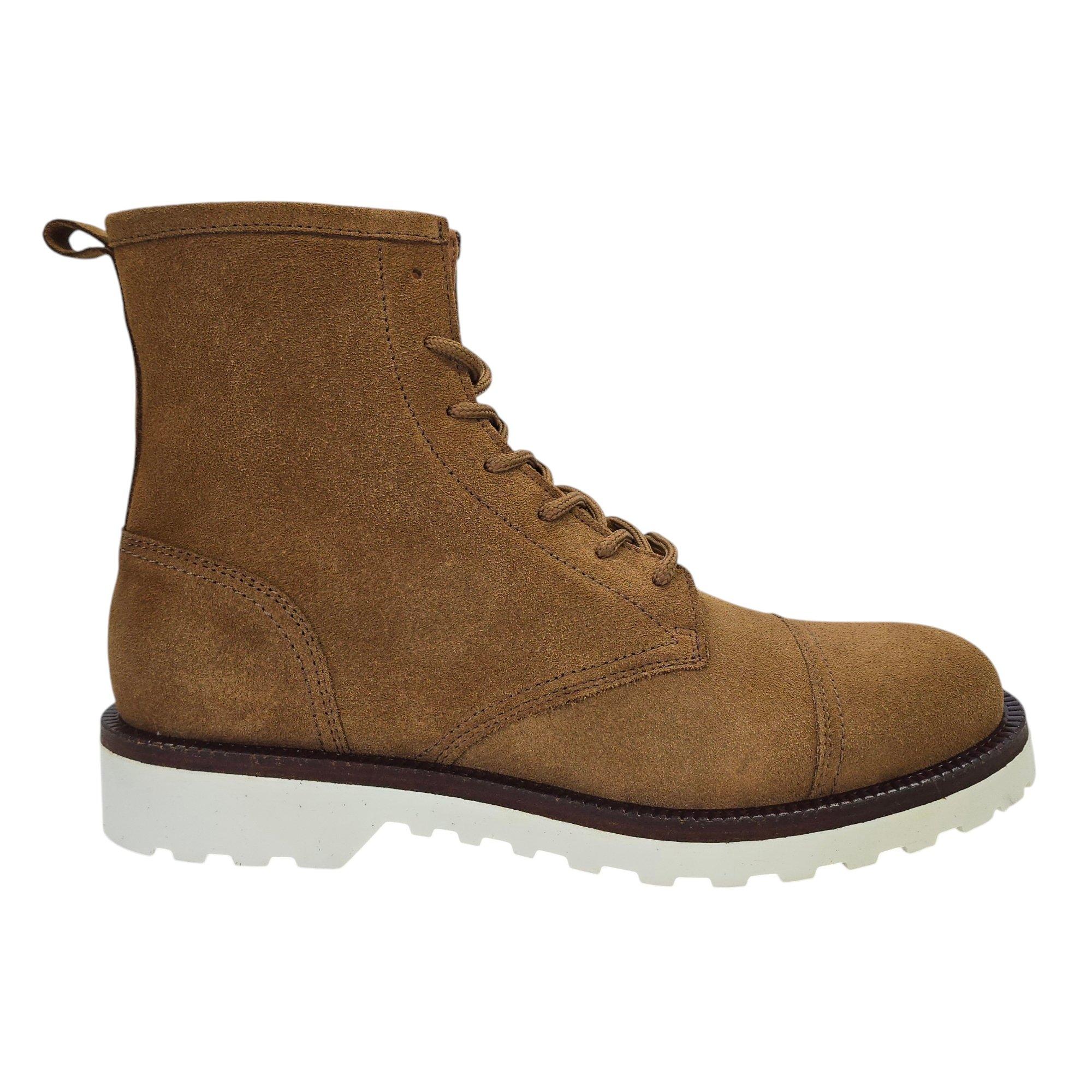 Firetrap Men's Wiland Suede Ankle Hiker Rugged Boots - Tan - 9 (43)
