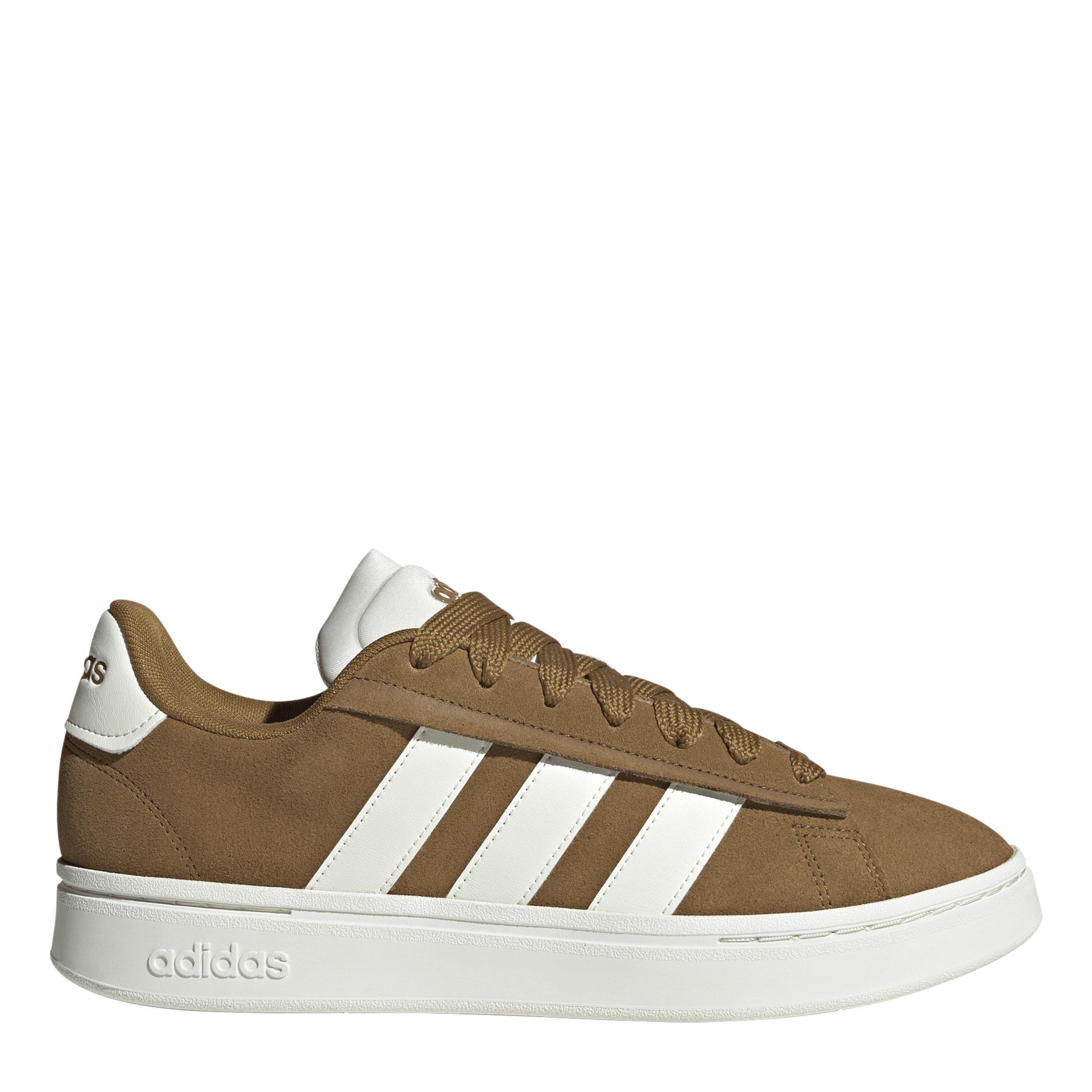 Adidas Men's Grand Court Alpha Low-Top Trainers - Bronze/Off Whit - 10 (44.7)
