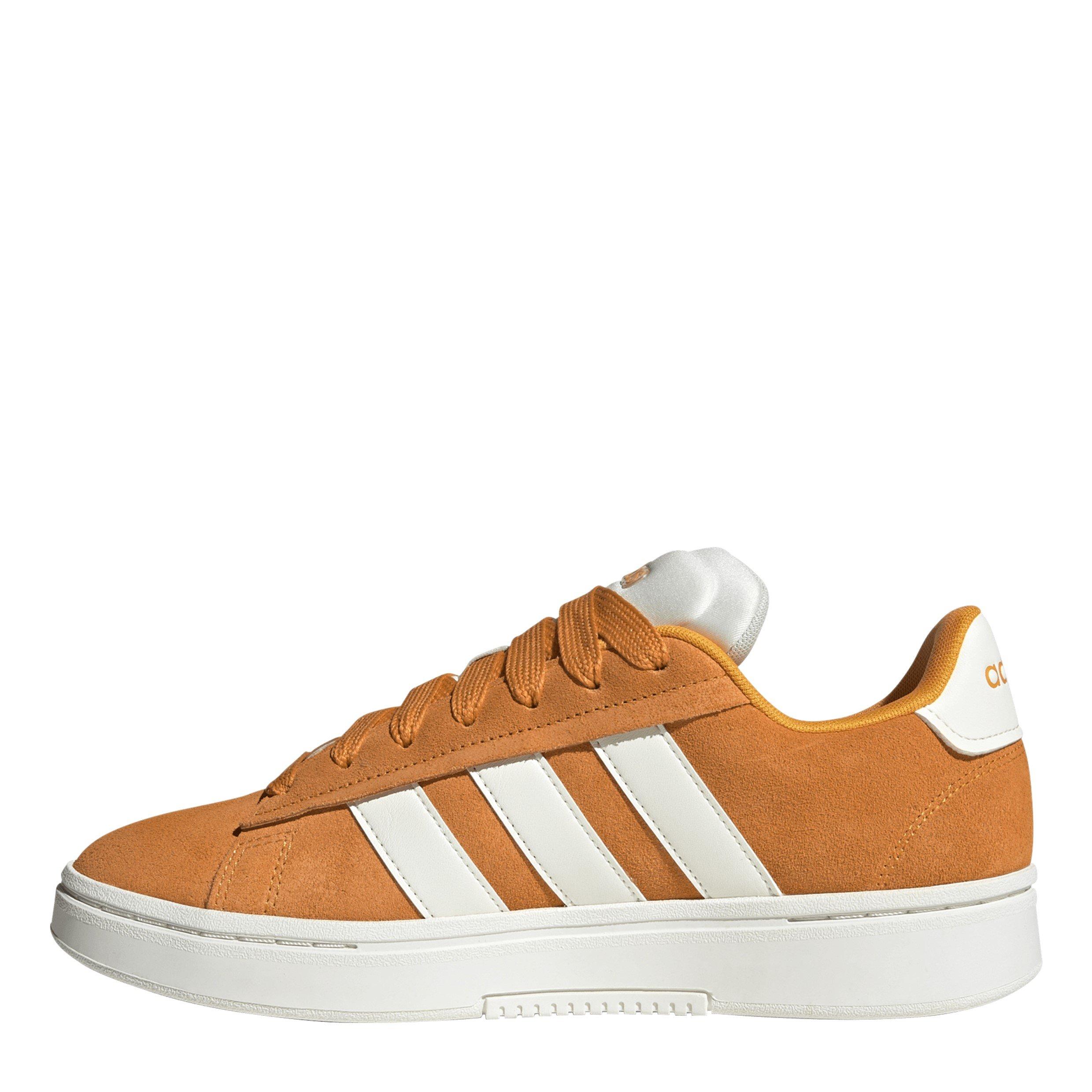 Crew Orange/Off - adidas - Men's Grand Court Alpha Low-Top Trainers - 2