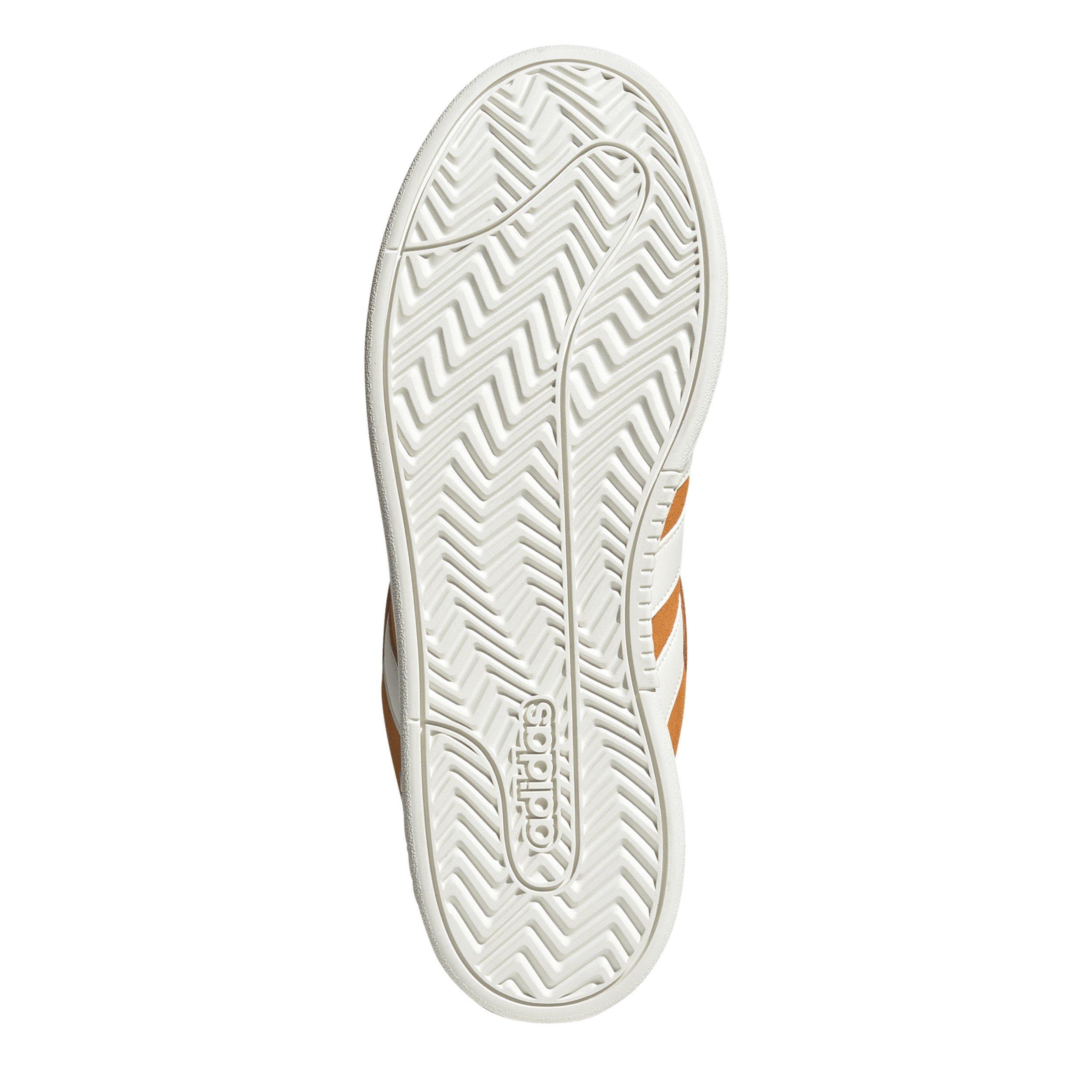 Crew Orange/Off - adidas - Men's Grand Court Alpha Low-Top Trainers - 6
