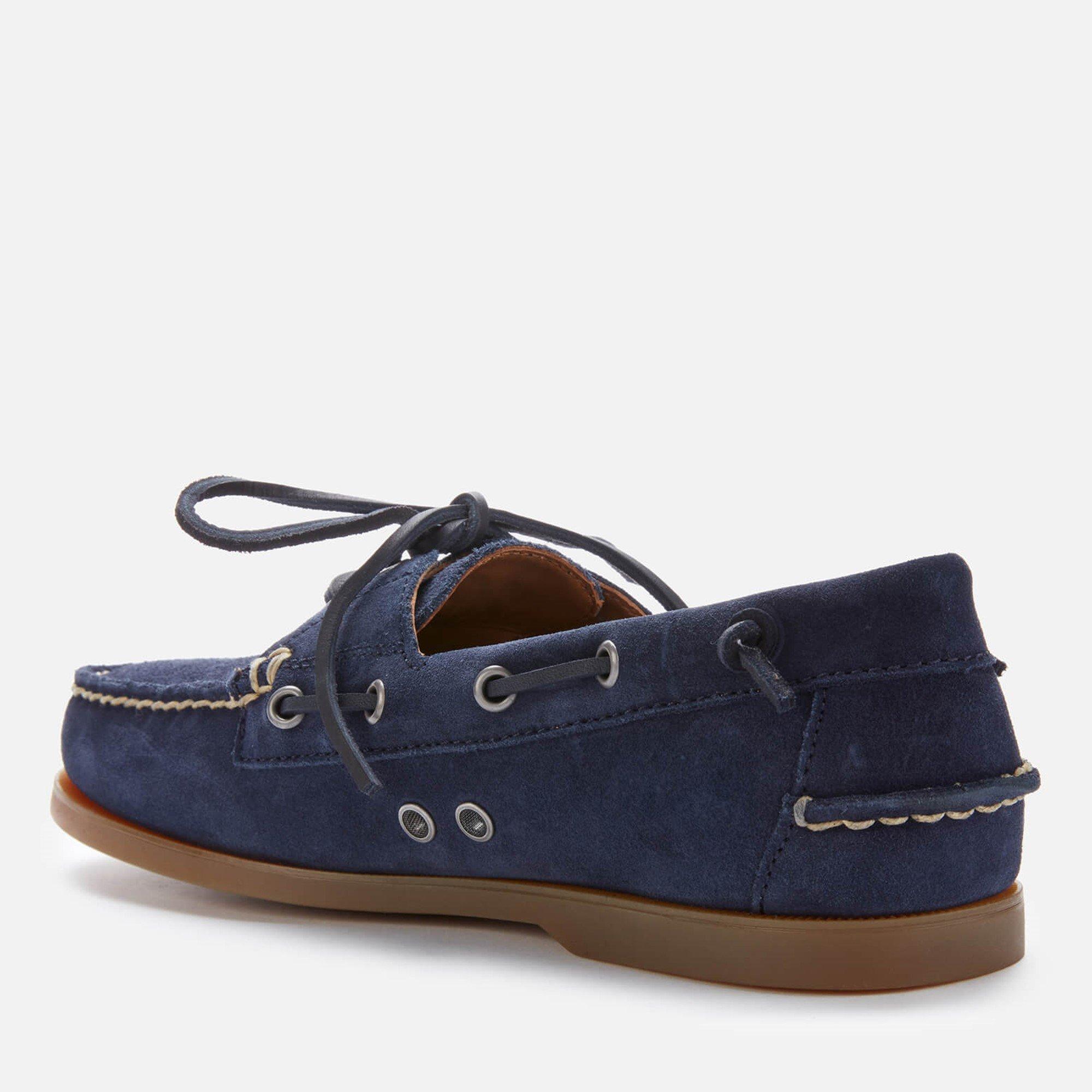 Newport Navy - Ralph Lauren - Men's Suede Bluetooth Boat Shoes - 2