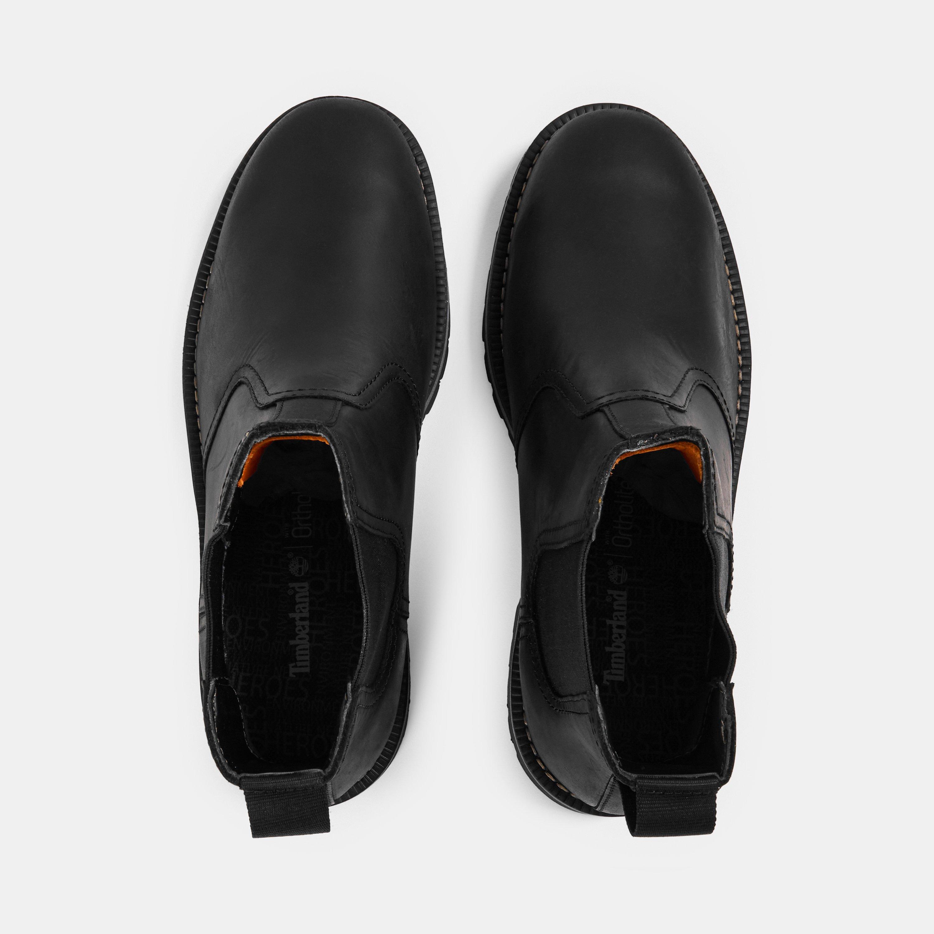 Black - Timberland - Timb Larchmont Lthr Sn99 - 4