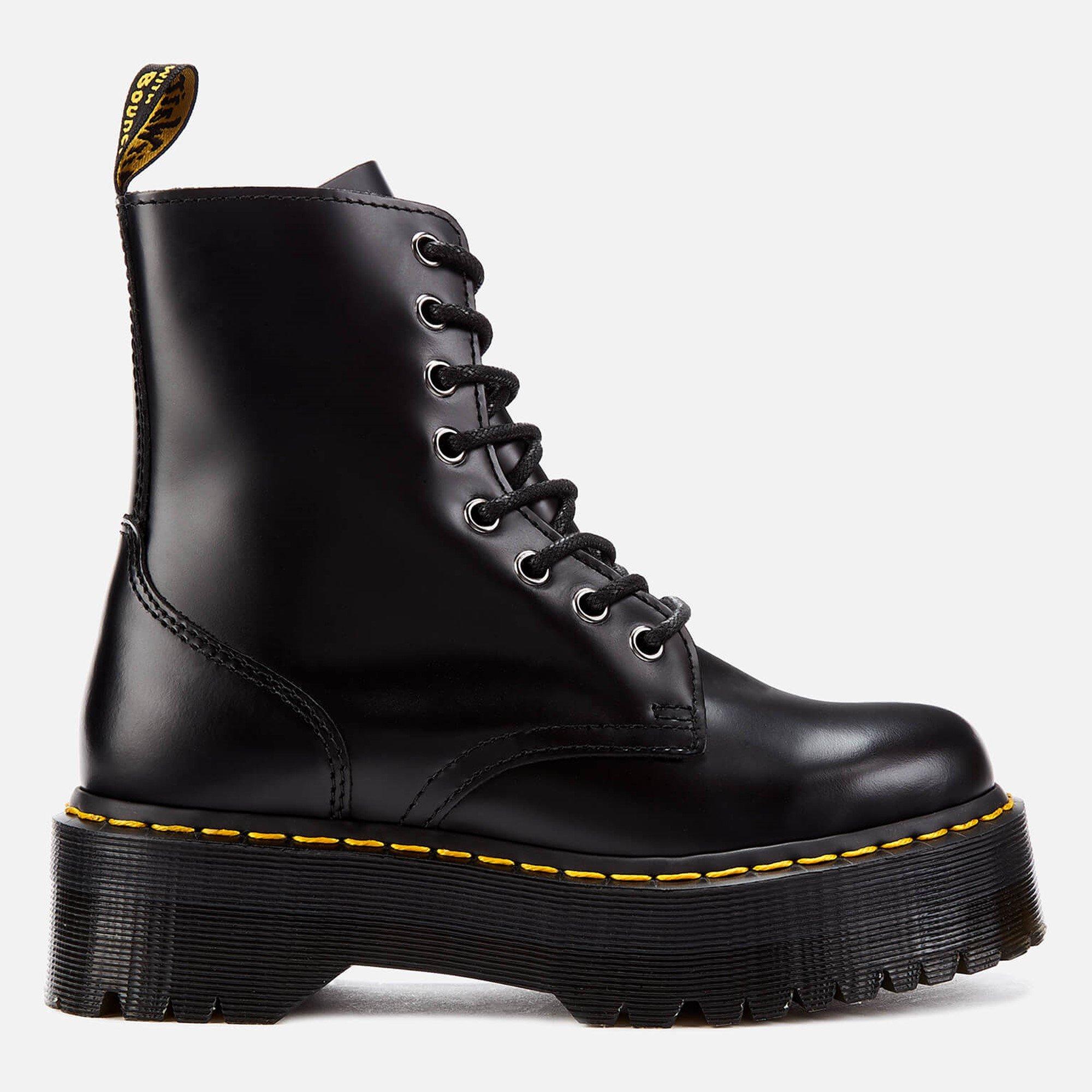 Black - Dr Martens - Jadon Platform Boots - 1