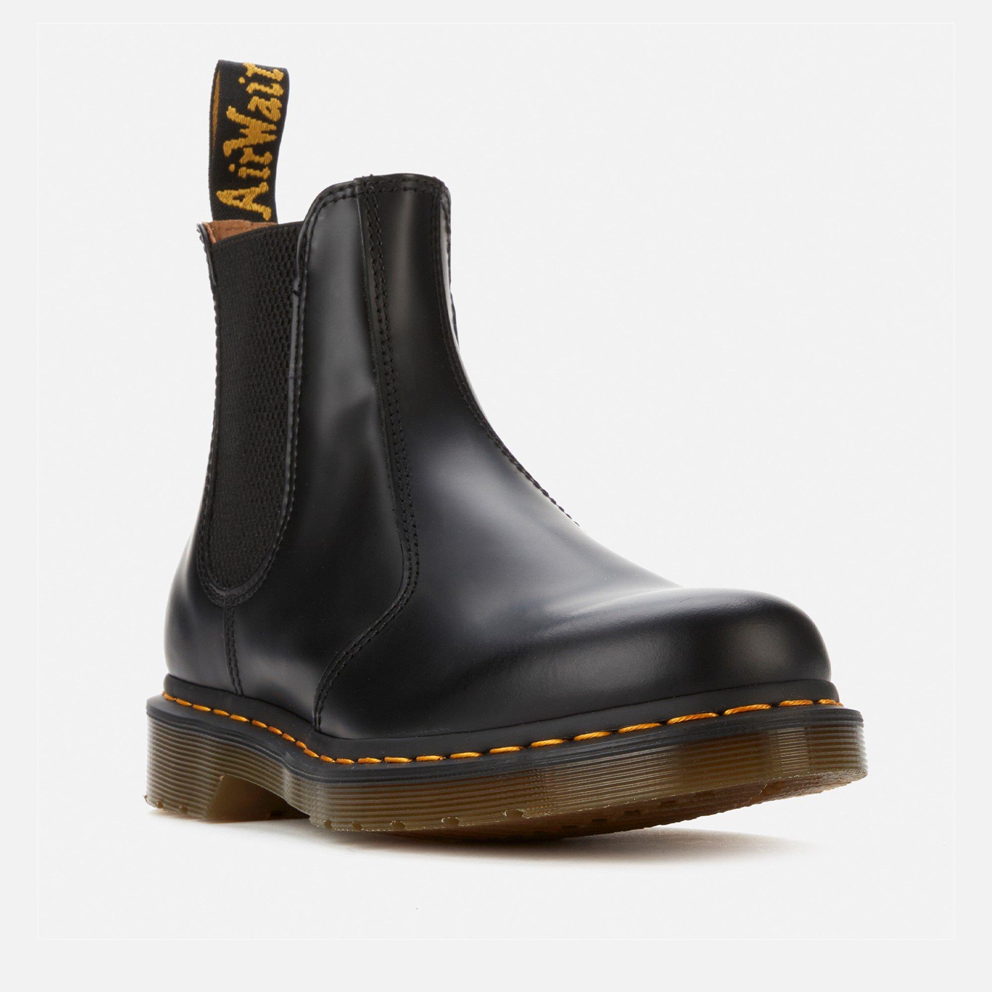 Black - Dr Martens - 2976 Smooth Leather Chelsea Boot - 2