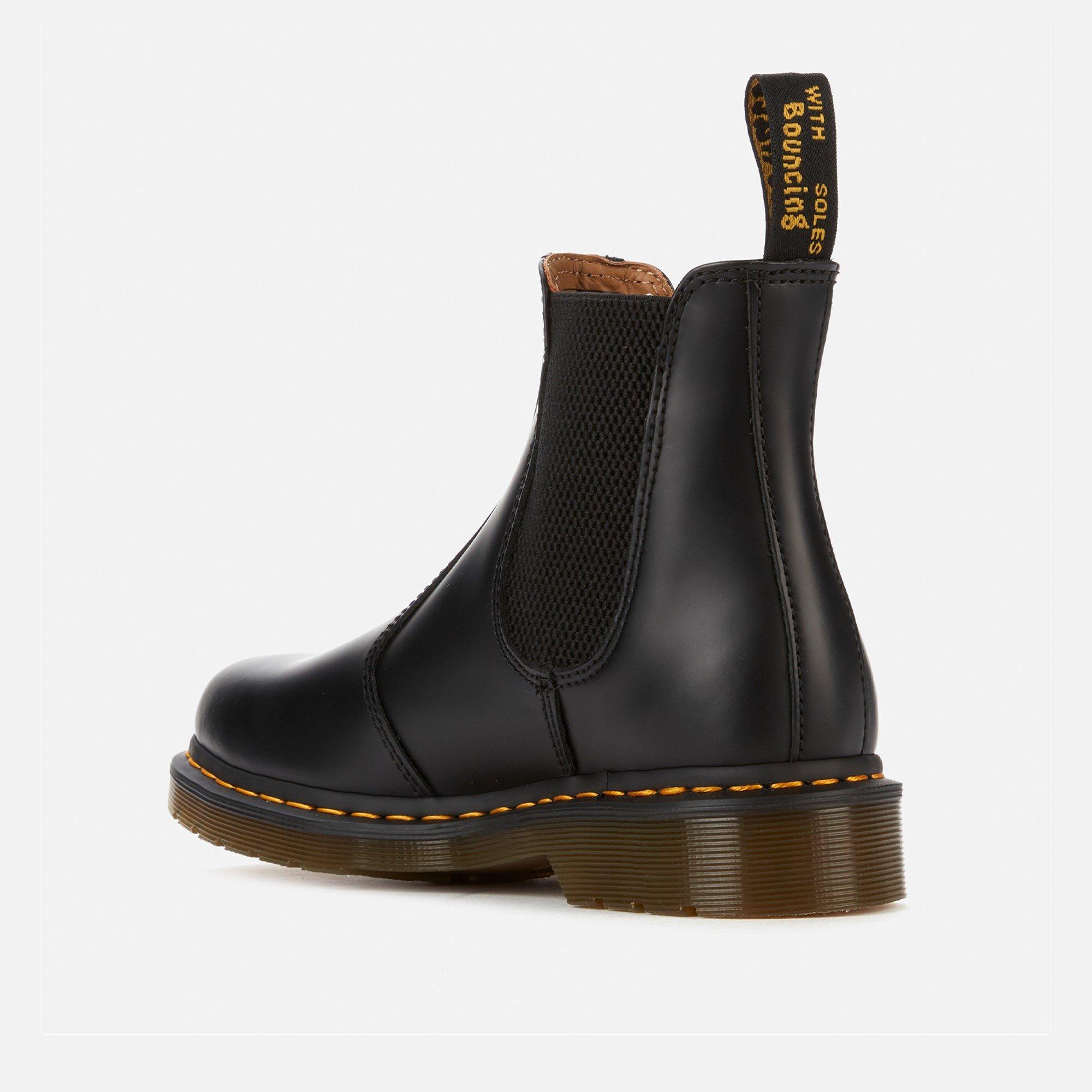 Black - Dr Martens - 2976 Smooth Leather Chelsea Boot - 3