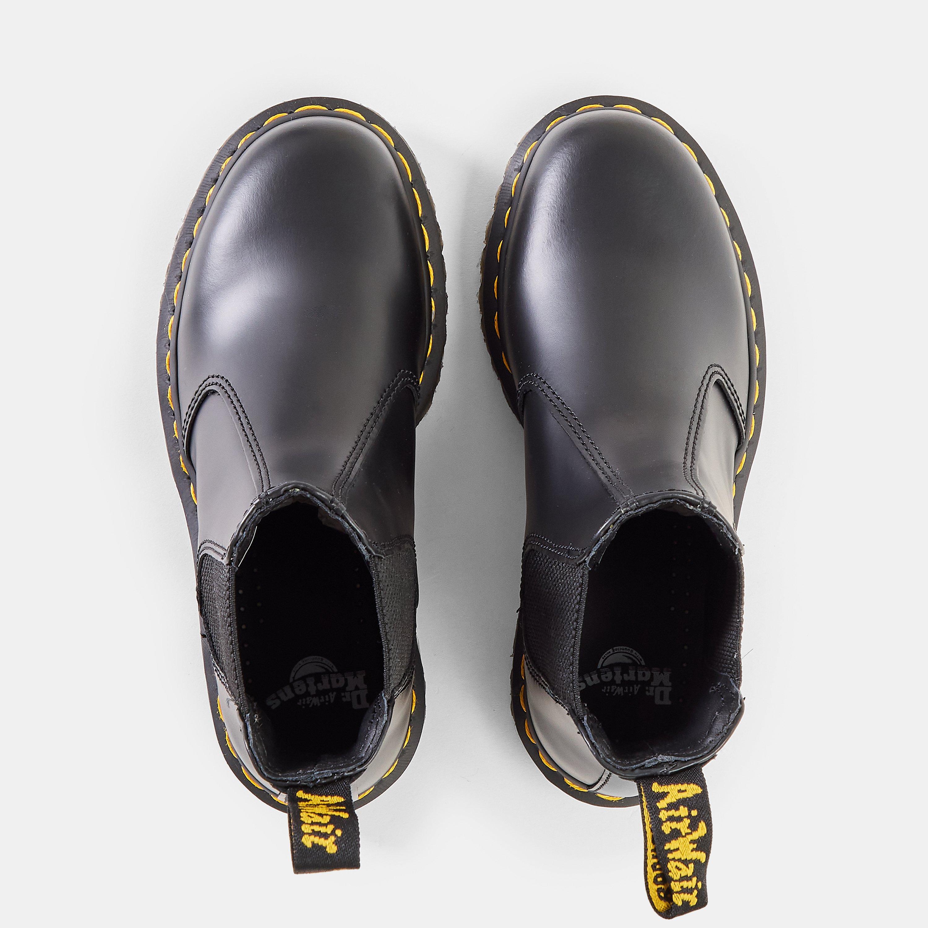 Black - Dr Martens - Unisex Adults Bex Water Resistant Leather Chelsea Boots - 4