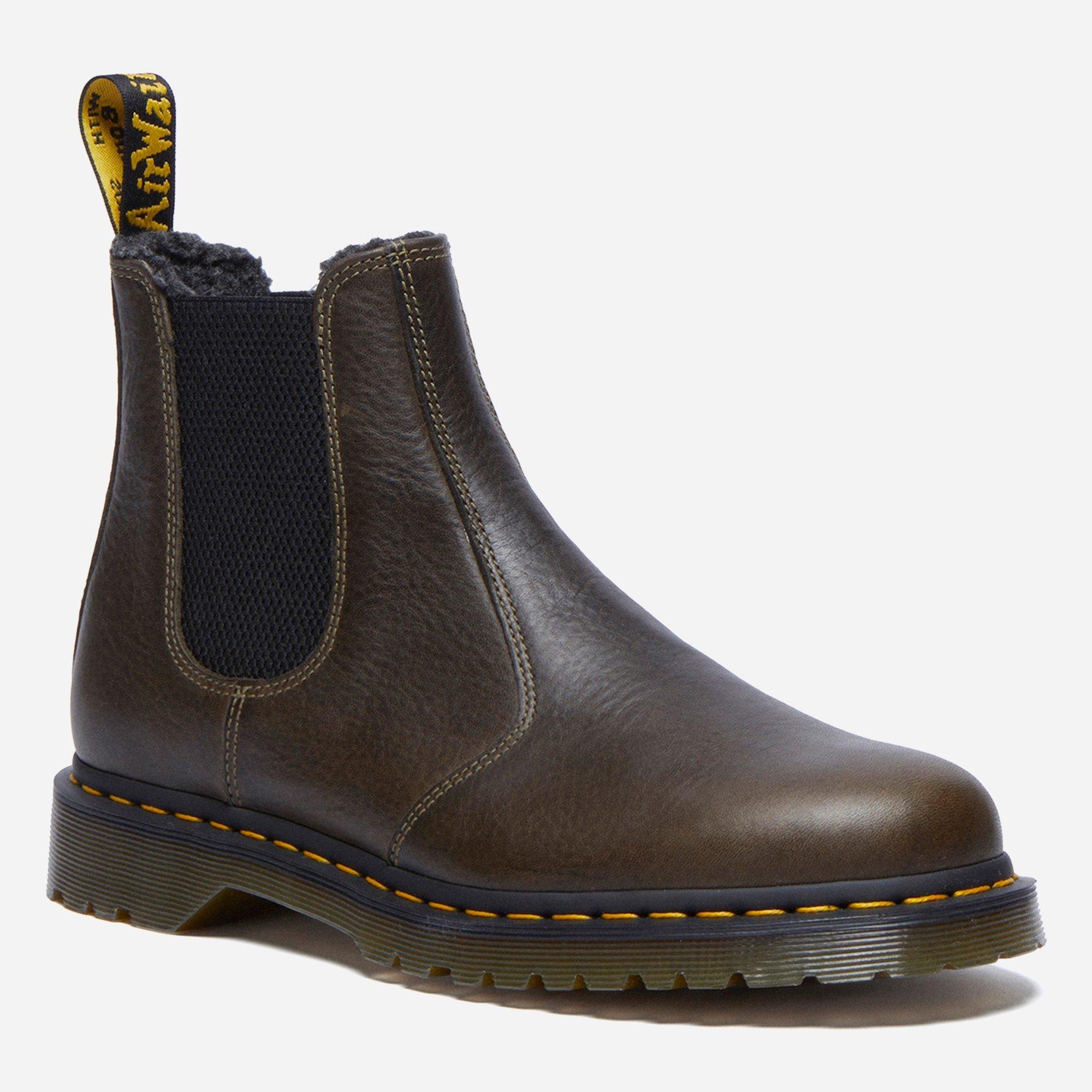 DMs Olive - Dr Martens - 2676 Warmwair Lined Chelsea - 1