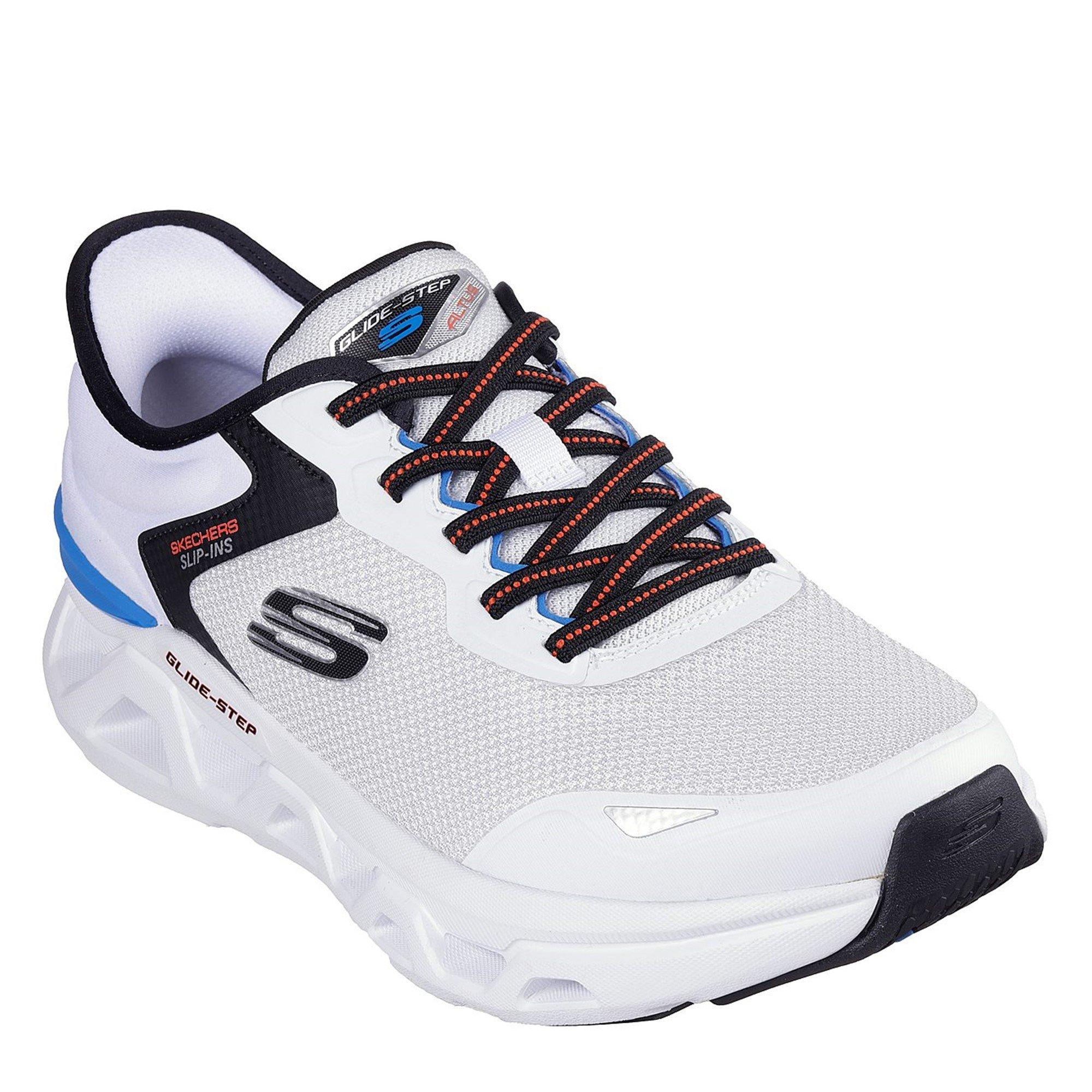 White/Multi - Skechers - Slip-Ins Mesh Lace-Up Sneaker W Ai Slip On Trainers Mens - 1
