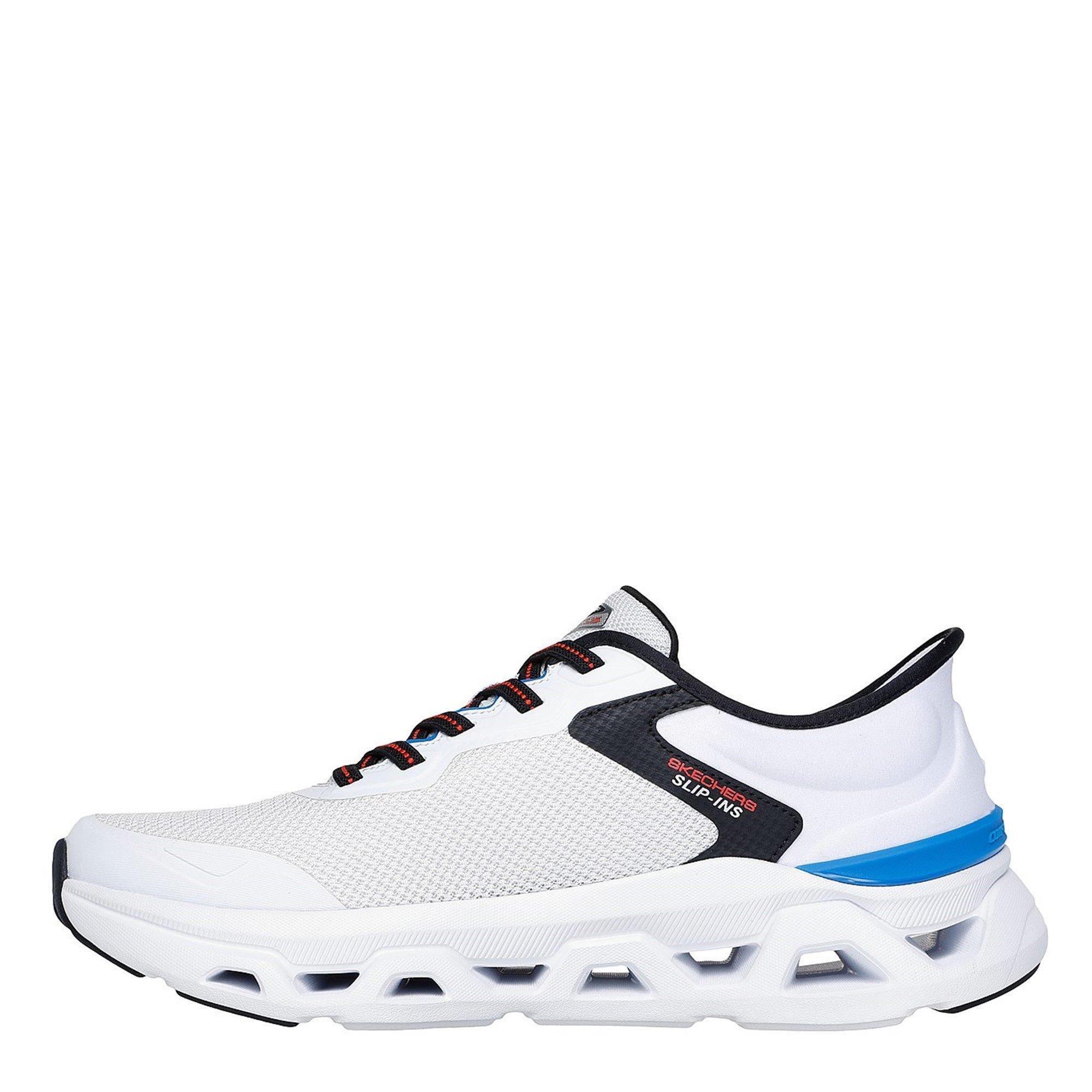 White/Multi - Skechers - Slip-Ins Mesh Lace-Up Sneaker W Ai Slip On Trainers Mens - 2