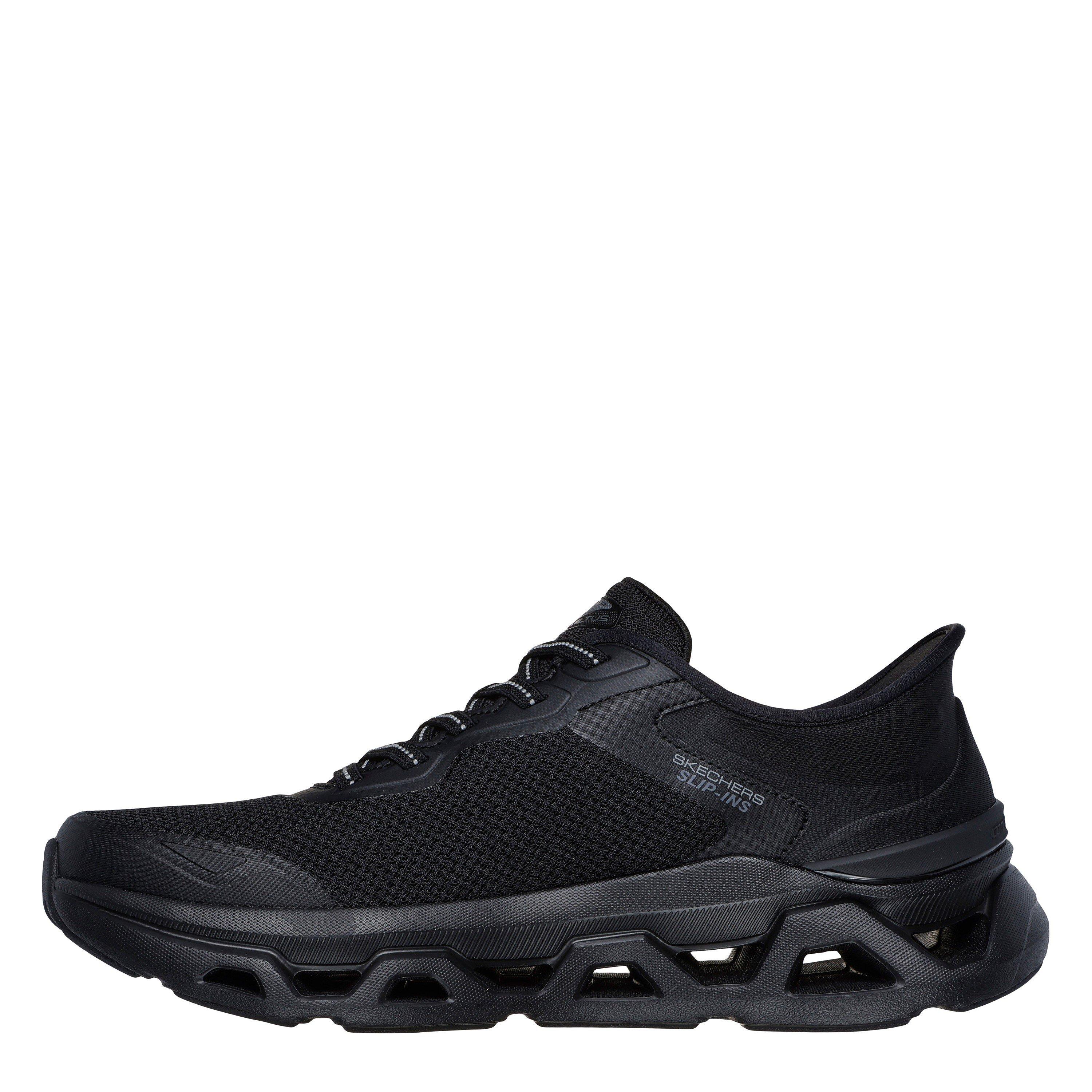 Triple Black - Skechers - Slip-Ins Mesh Lace-Up Sneaker W Ai Slip On Trainers Mens - 2
