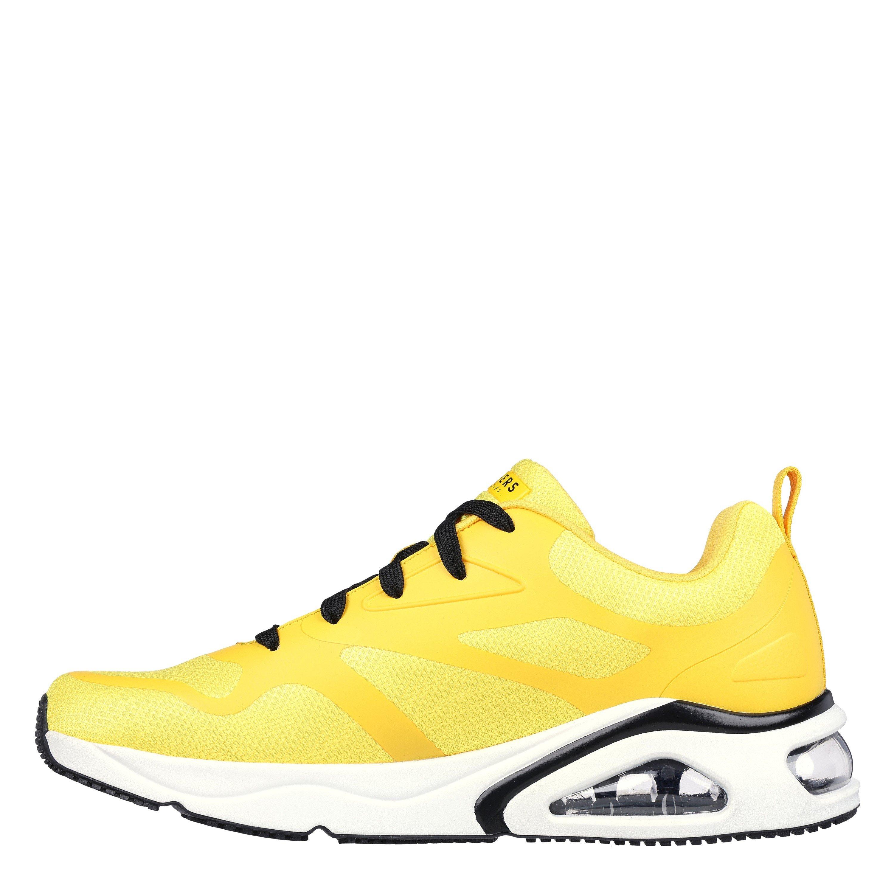 Yellow - Skechers - Mesh W 3d Print Overlay Low-Top Trainers Mens - 2