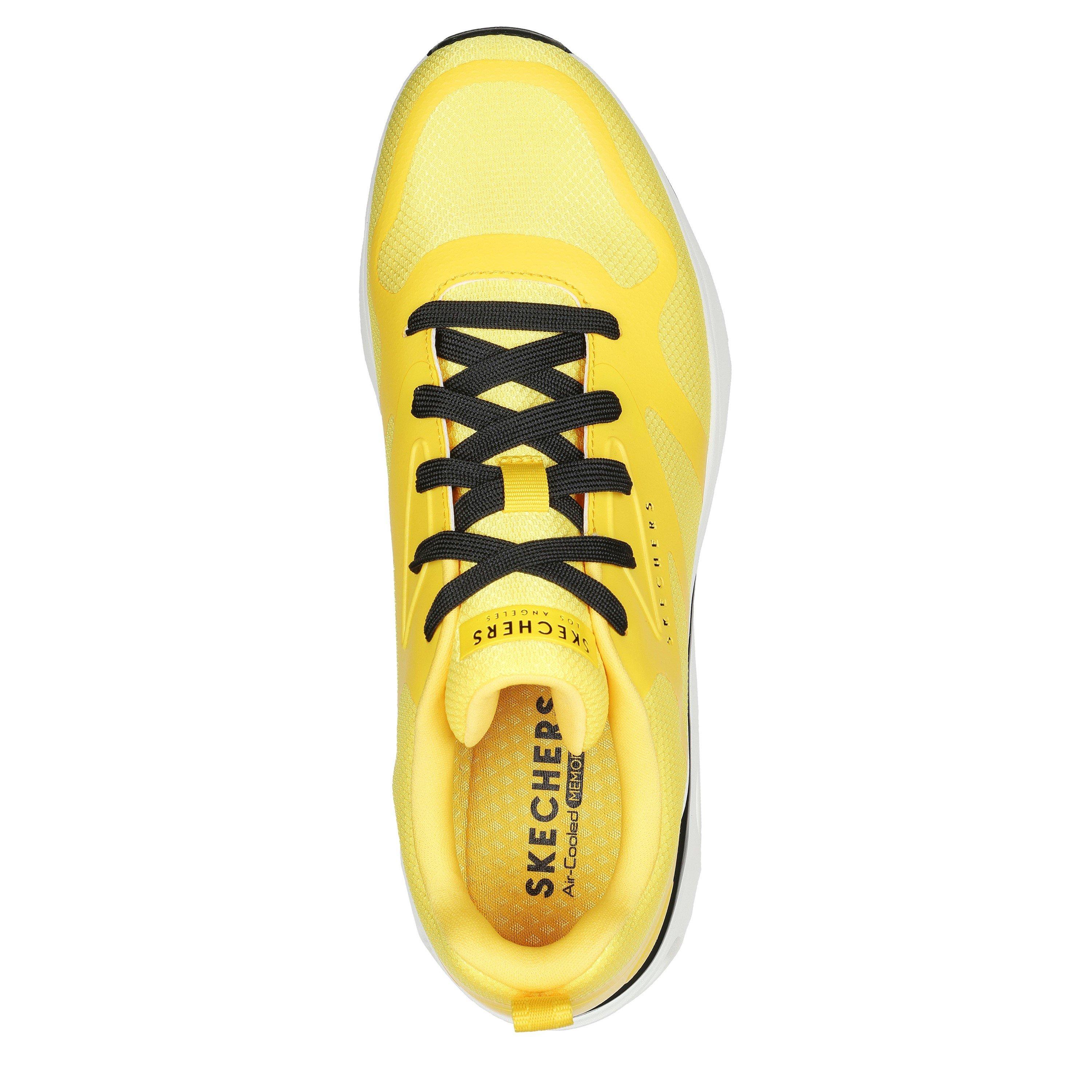 Yellow - Skechers - Mesh W 3d Print Overlay Low-Top Trainers Mens - 5