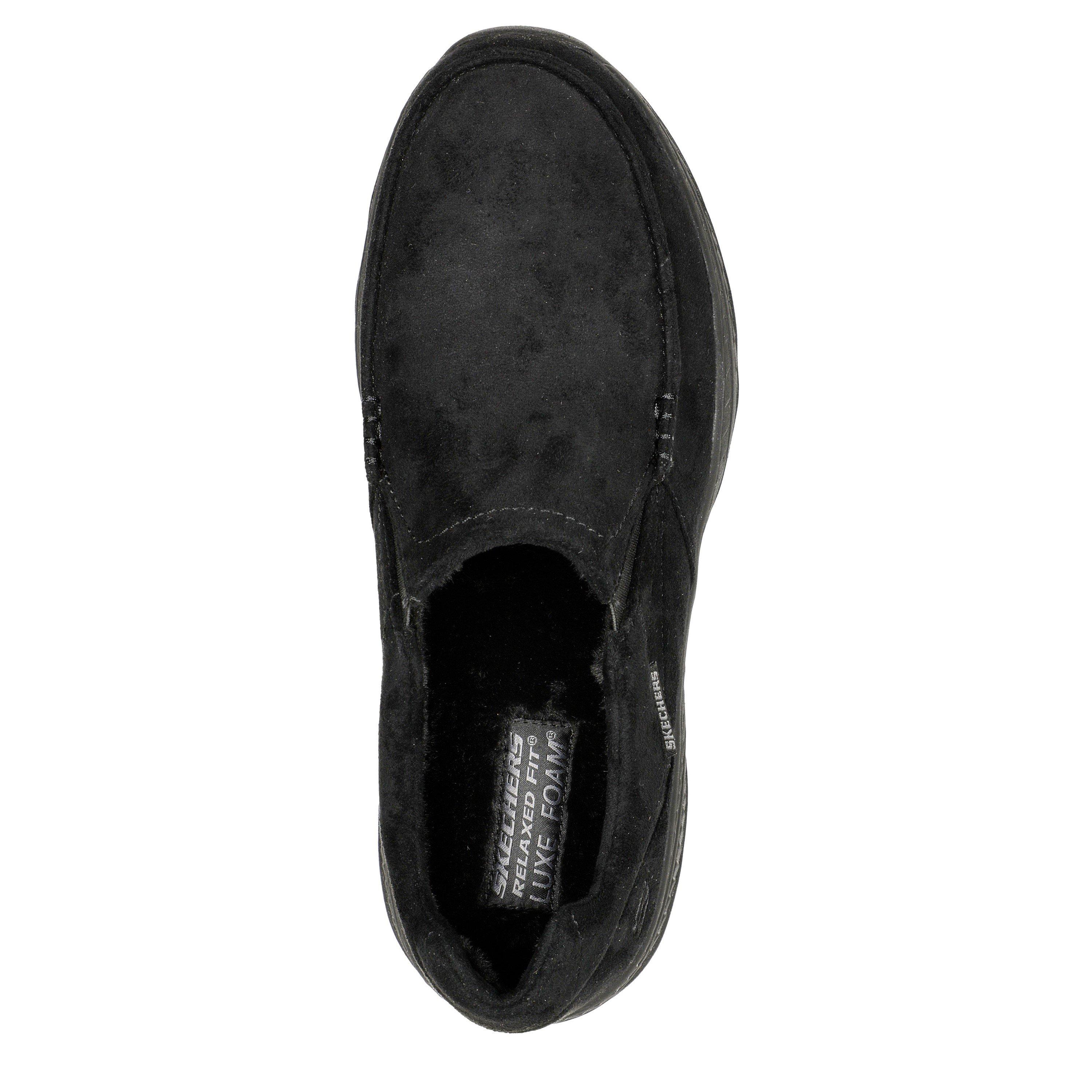 Noir - Skechers - Creston - Garvis Slip On Trainers Mens - 5