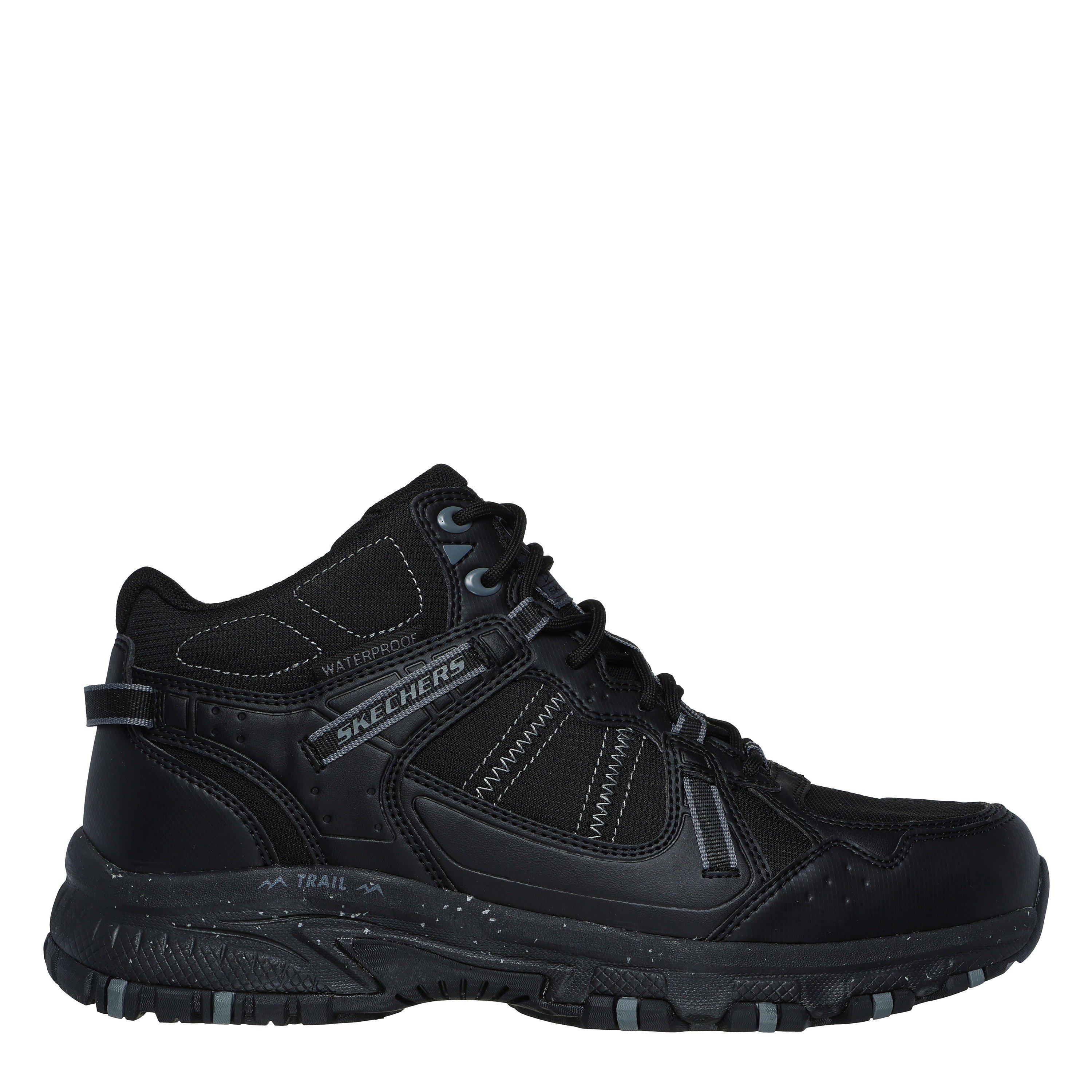 Black/Black - Skechers - Hillcrest Rugged Boots Mens - 1
