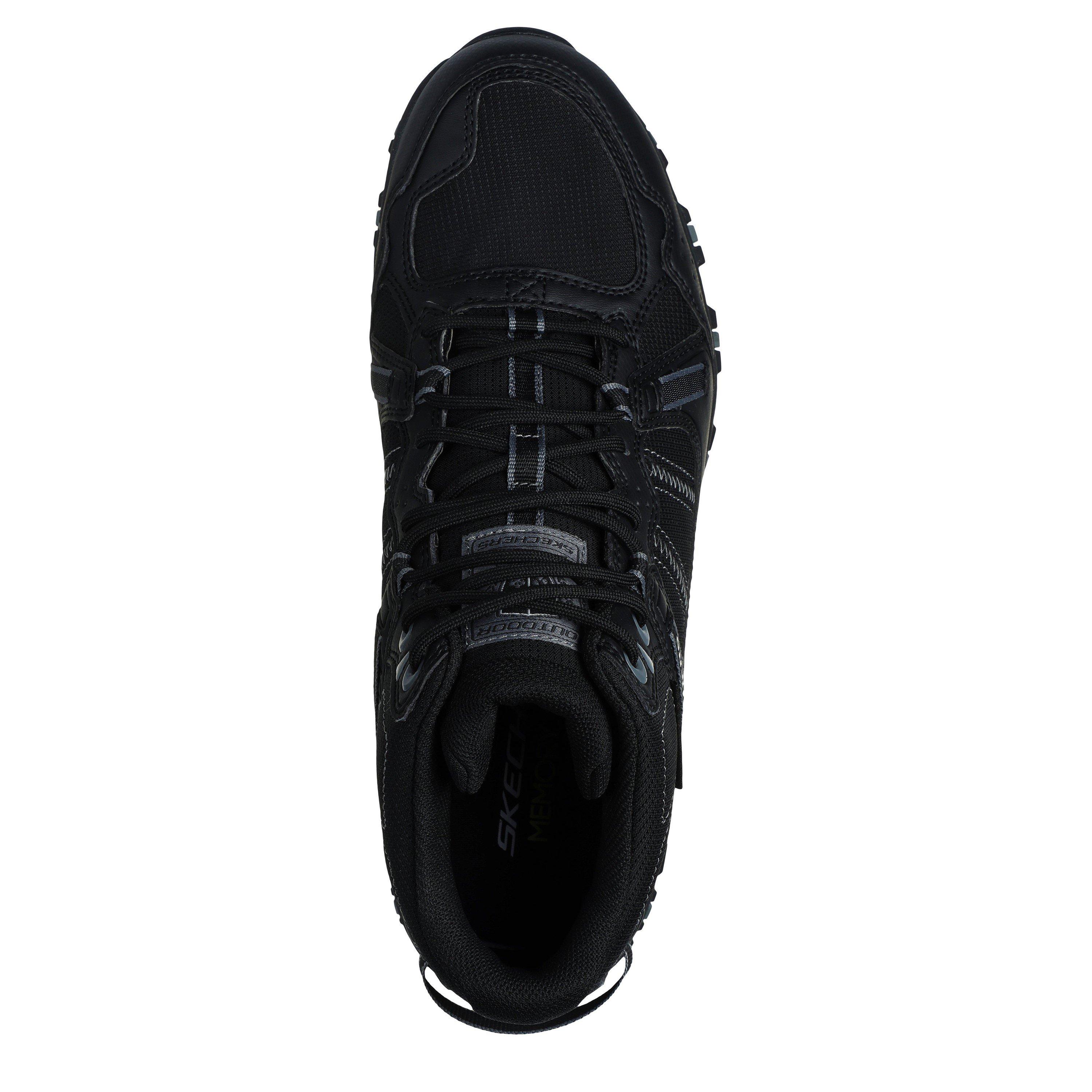 Black/Black - Skechers - Hillcrest Rugged Boots Mens - 5