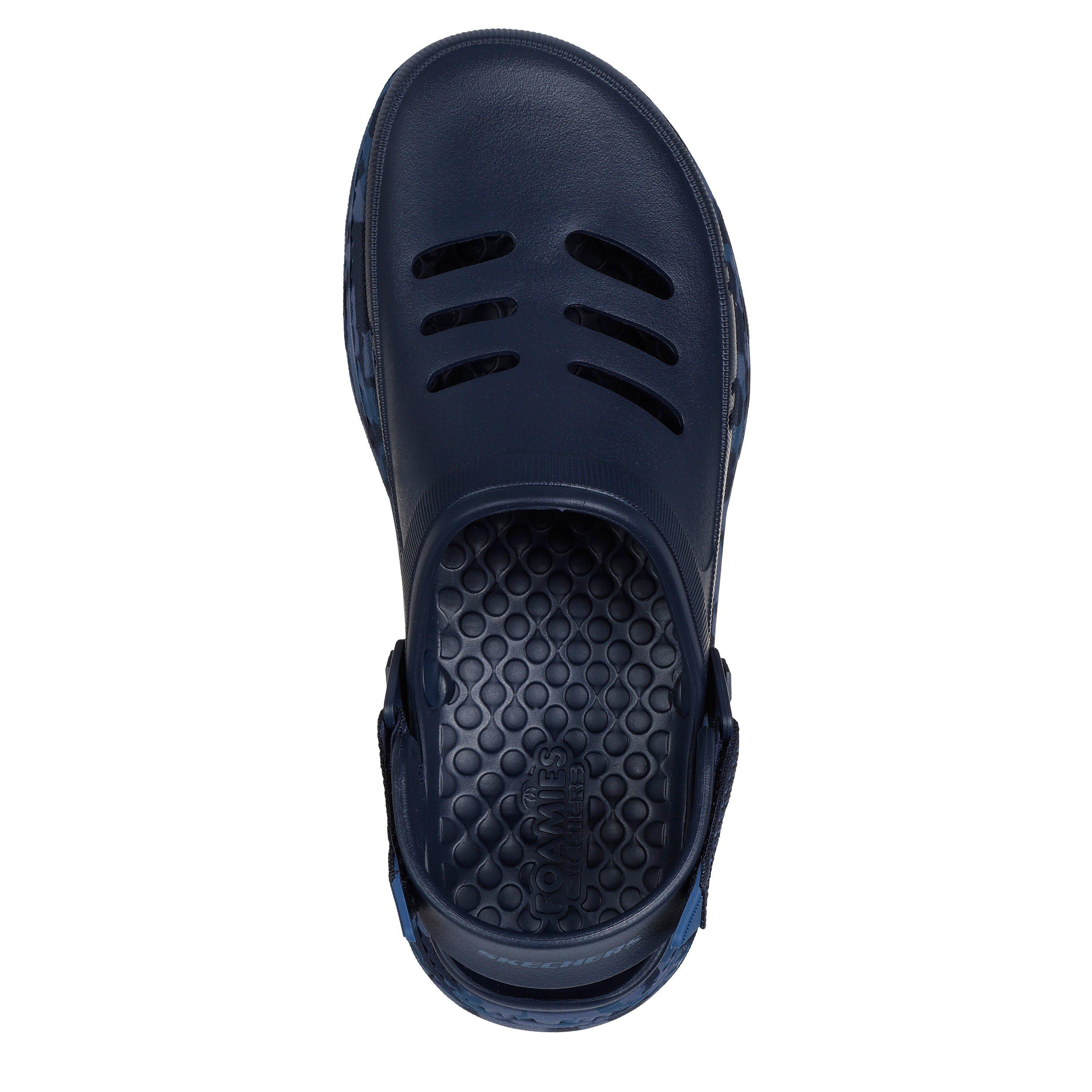 Marineblauw - Skechers - Creston Ultra - Plateau Slip On Trainers Mens - 5