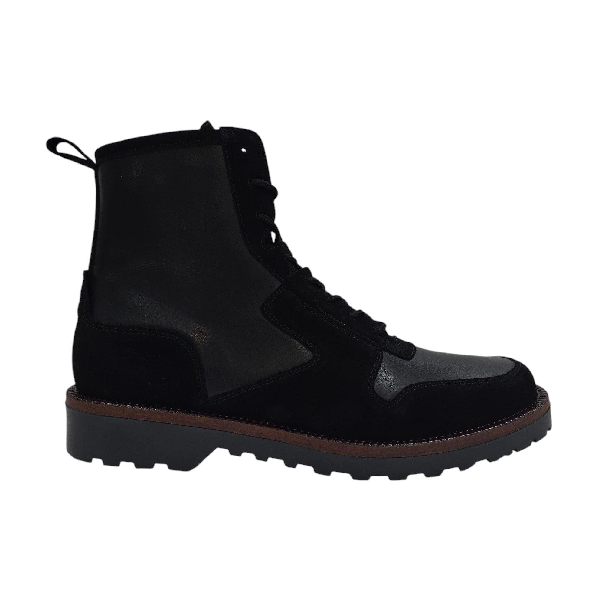 мъжко 's Akashi Leather Ankle Lace Up Hiker Boots