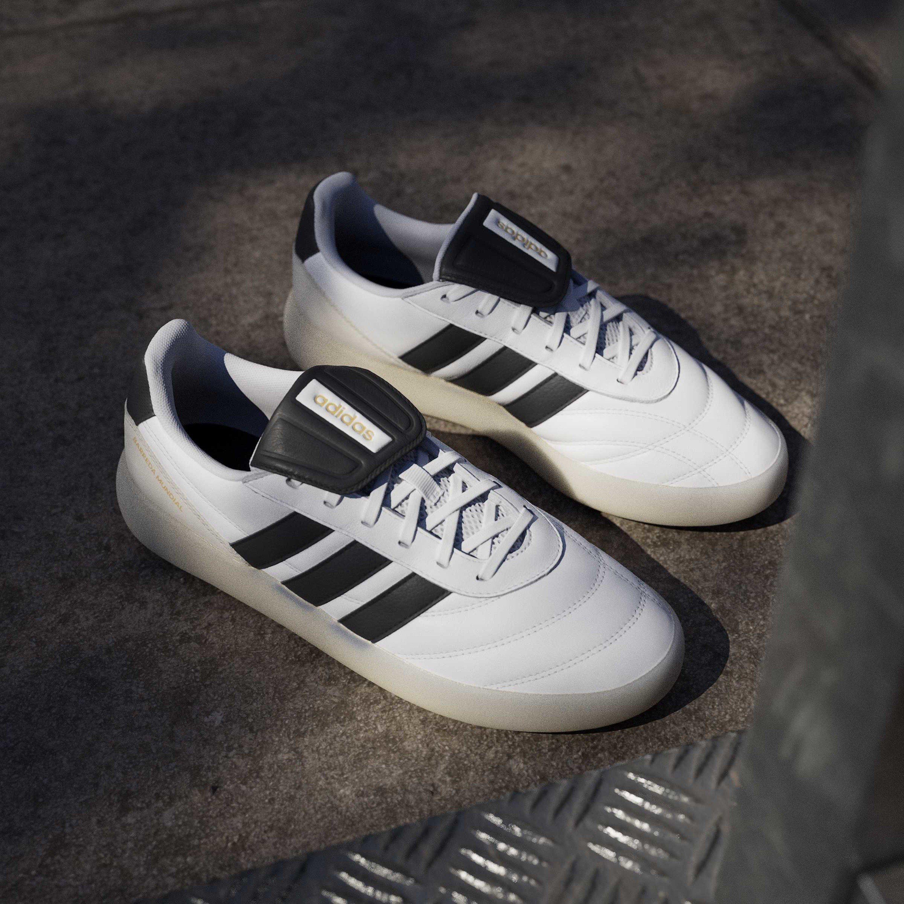 Wht/Blk/Alumina - adidas - Barreda Mundial Mens Shoes - 12
