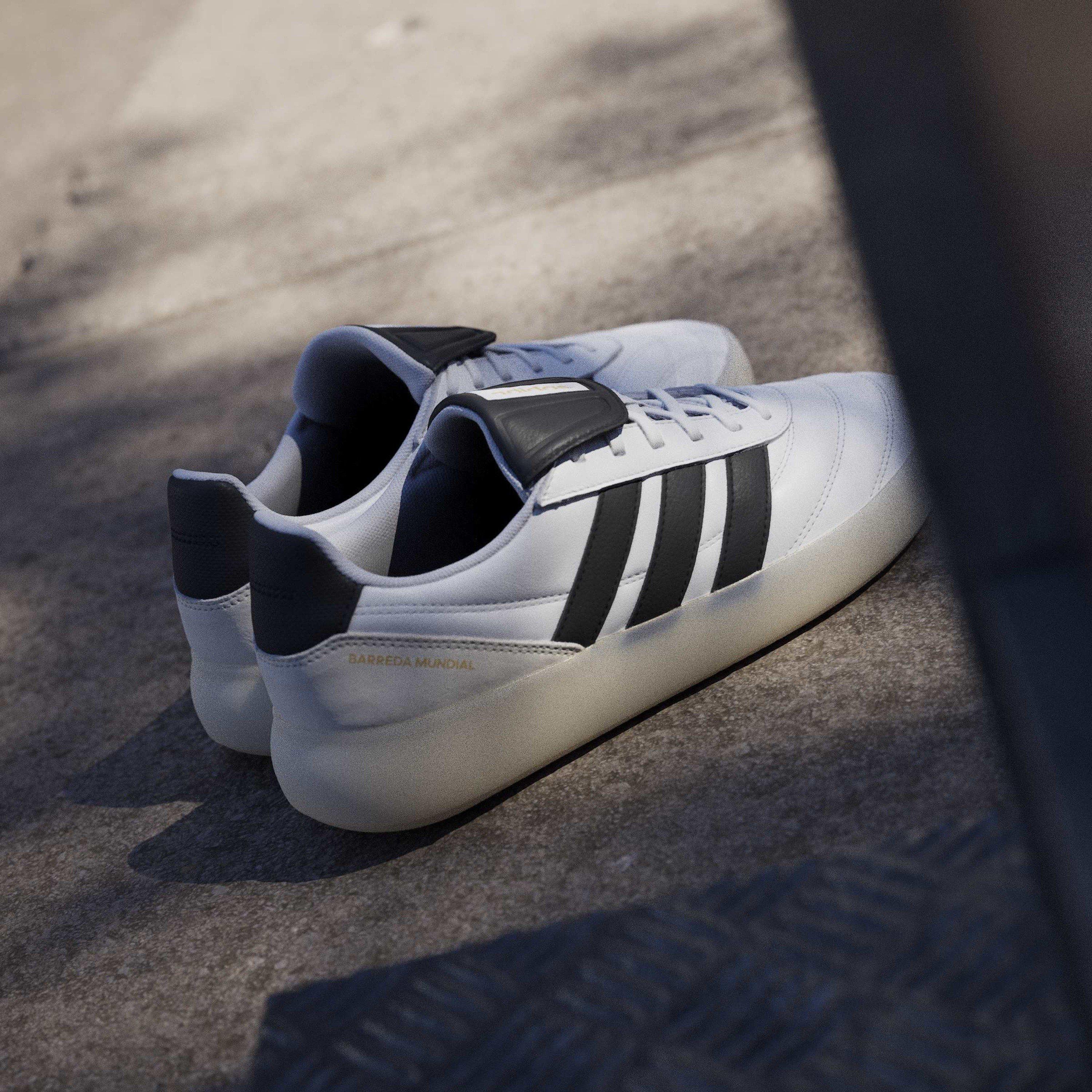 Wht/Blk/Alumina - adidas - Barreda Mundial Mens Shoes - 13