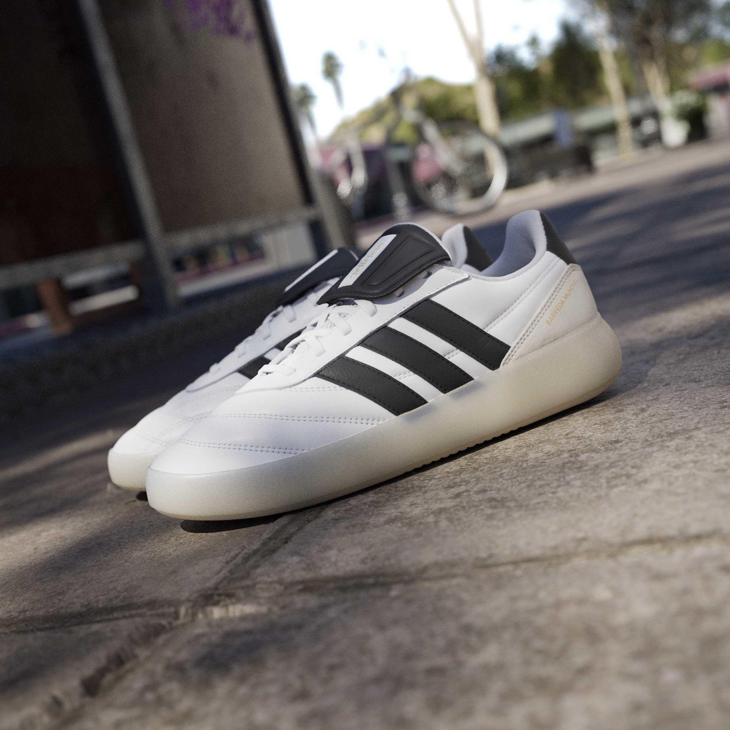 Wht/Blk/Alumina - adidas - Barreda Mundial Mens Shoes - 15