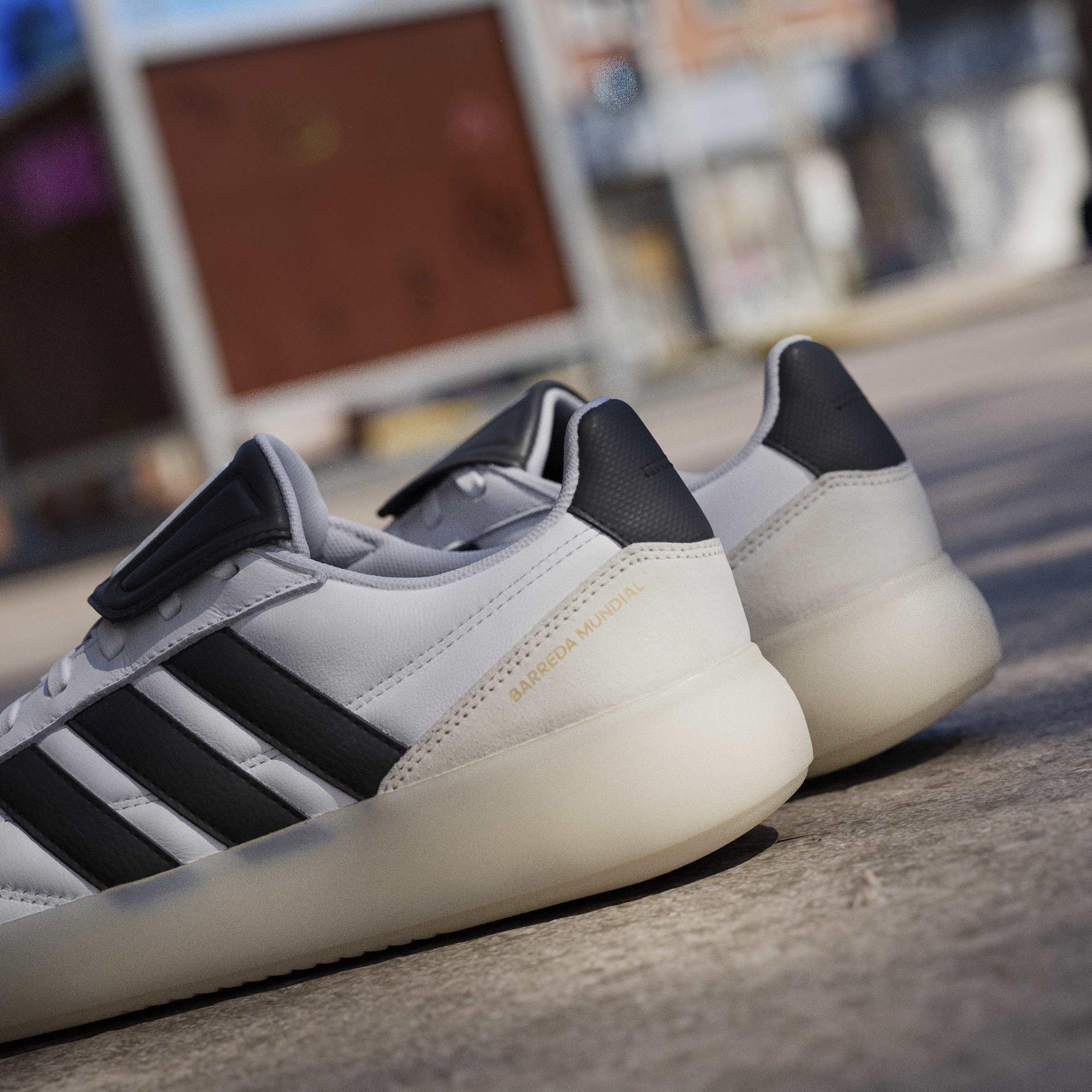 Wht/Blk/Alumina - adidas - Barreda Mundial Mens Shoes - 16
