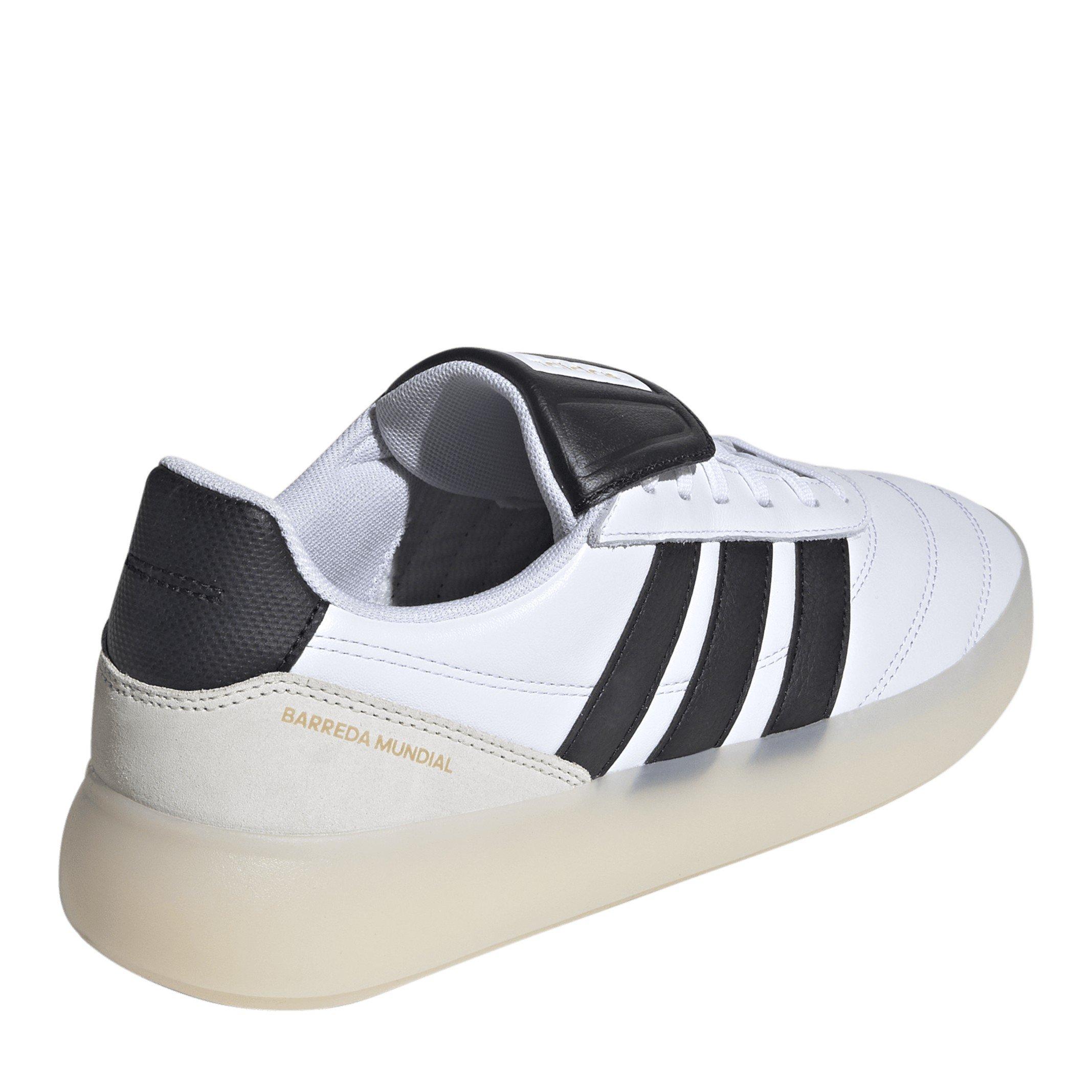 Wht/Blk/Alumina - adidas - Barreda Mundial Mens Shoes - 4