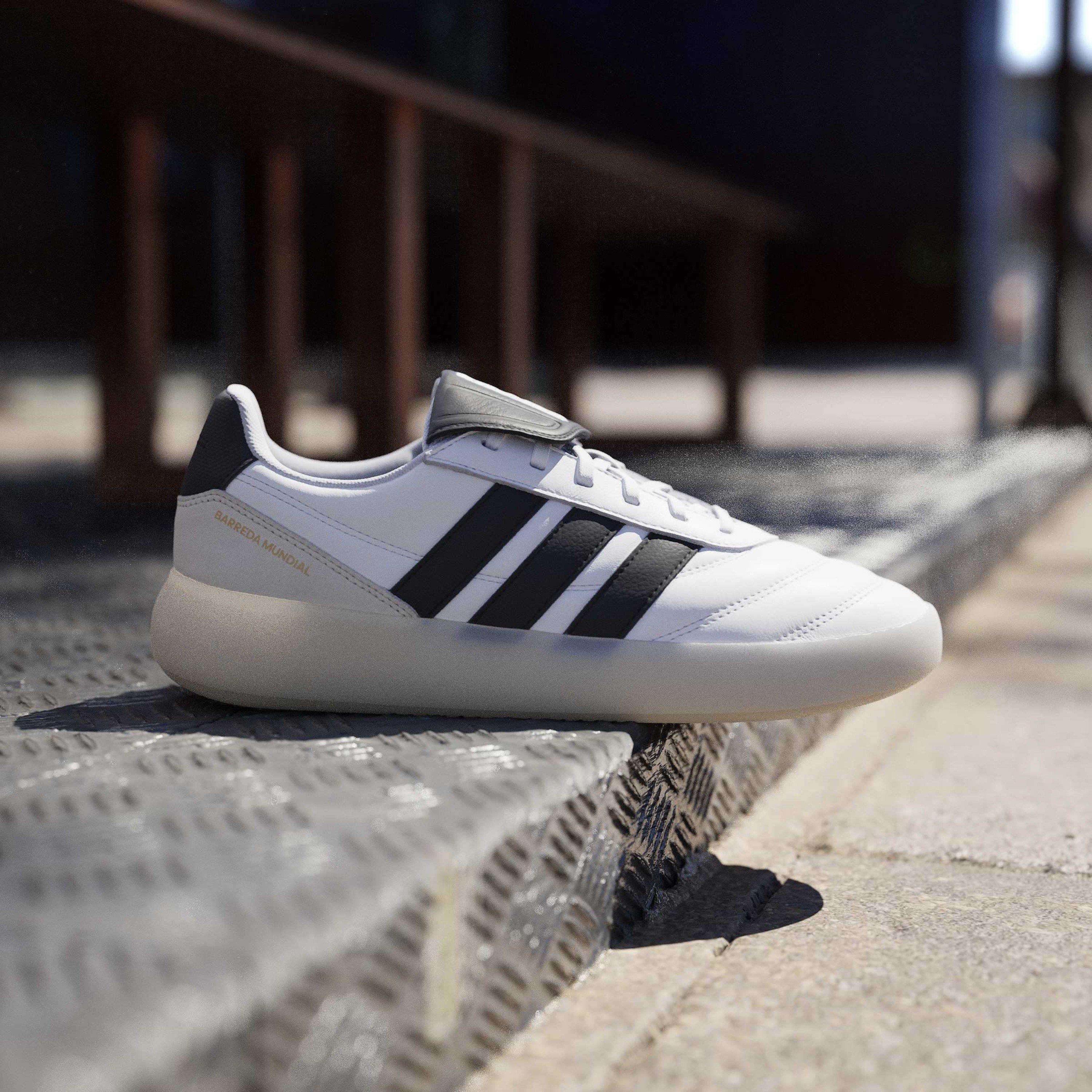 Wht/Blk/Alumina - adidas - Barreda Mundial Mens Shoes - 10