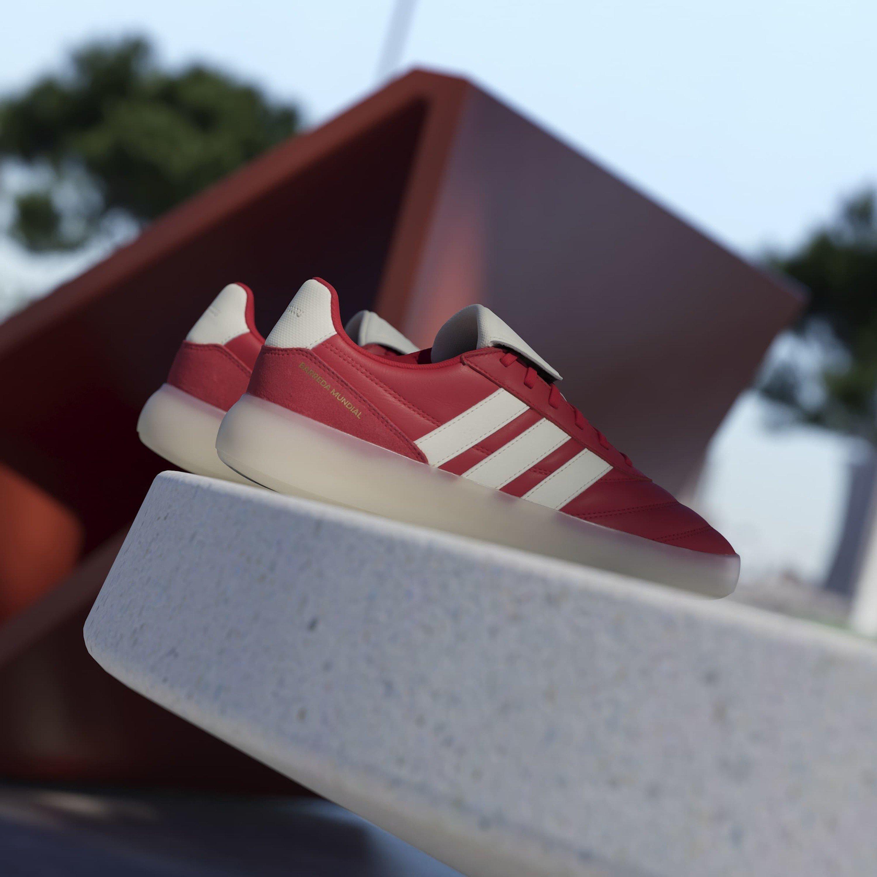 Scarlet/White - adidas - Barreda Mundial Mens Shoes - 13