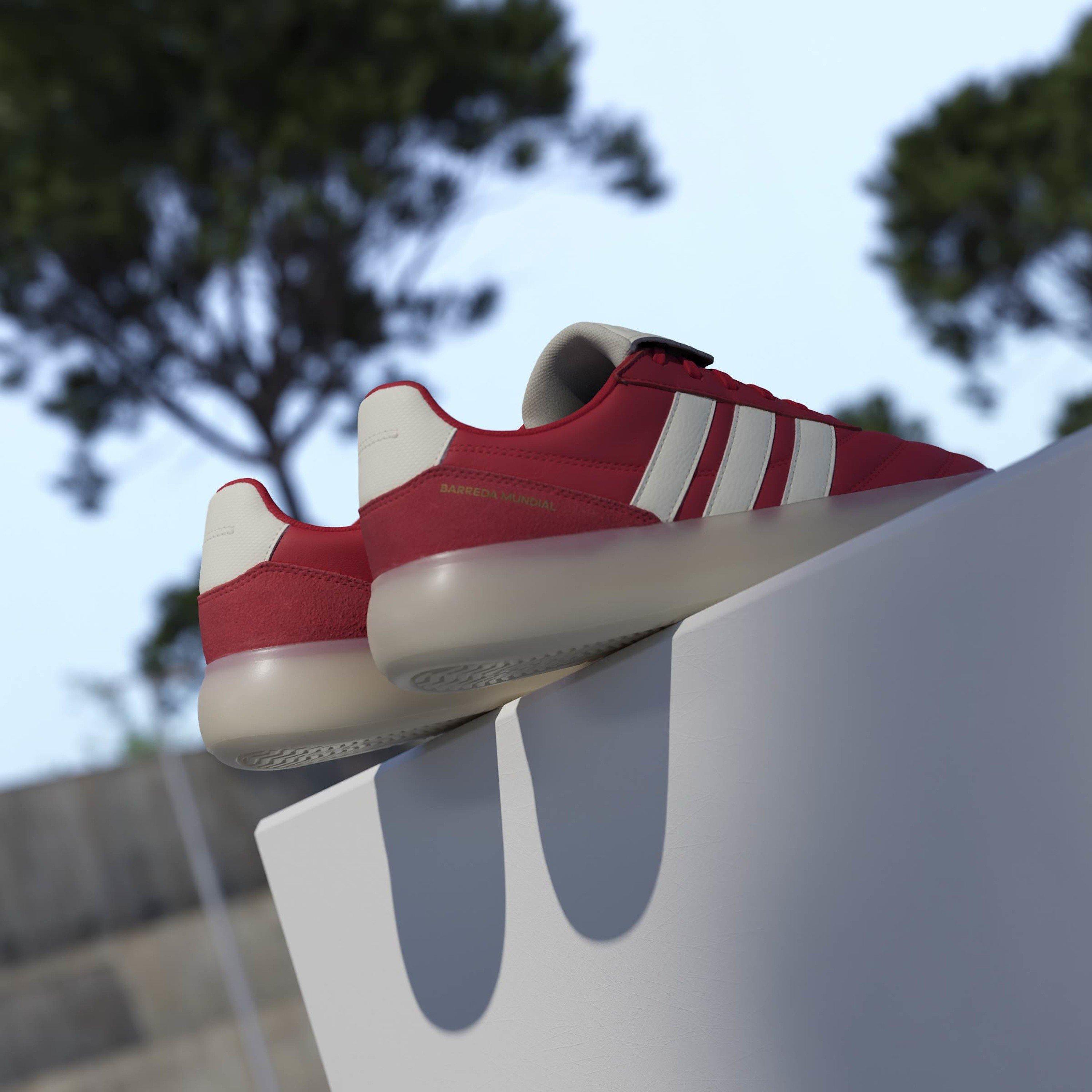 Scarlet/White - adidas - Barreda Mundial Mens Shoes - 15