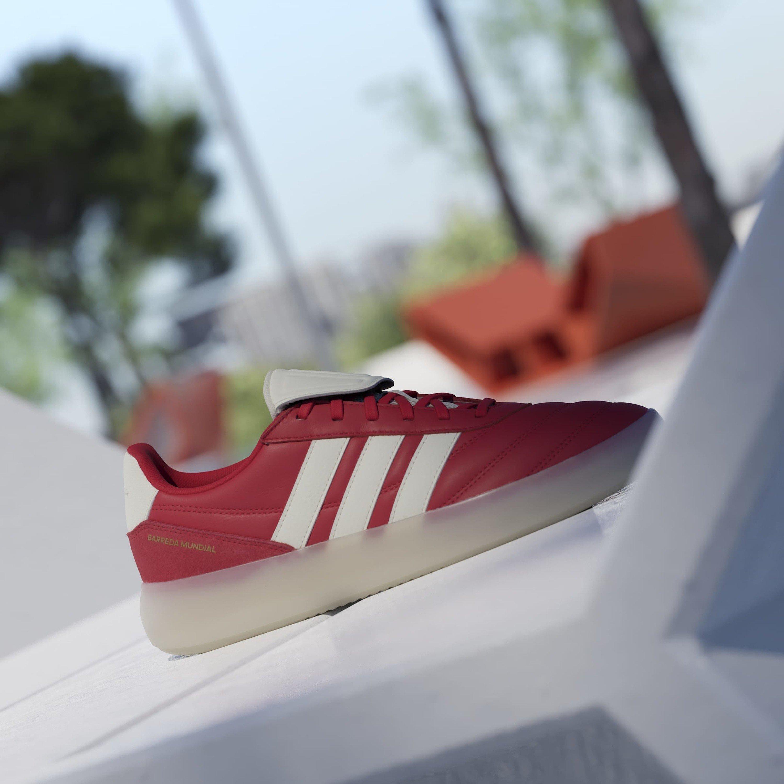 Scarlet/White - adidas - Barreda Mundial Mens Shoes - 10