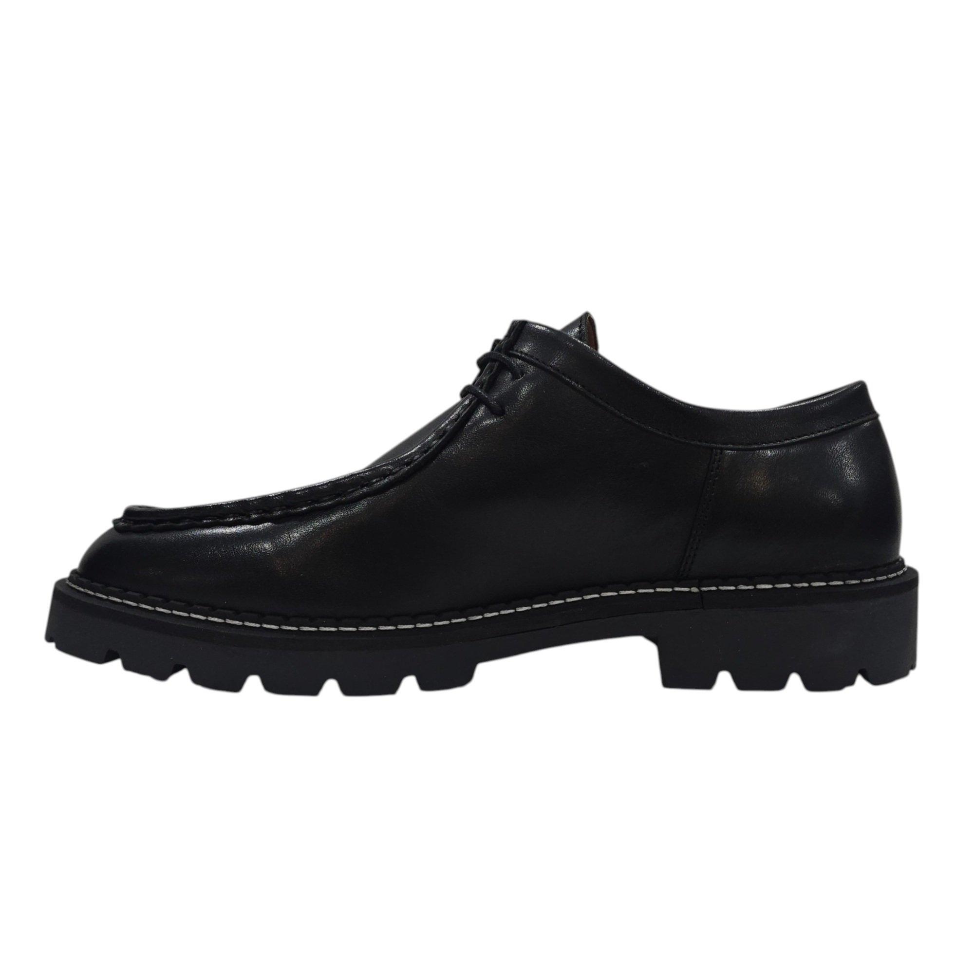 Zwart - Deakins - Men's Kayo Leather Lace Up Derbies - 2