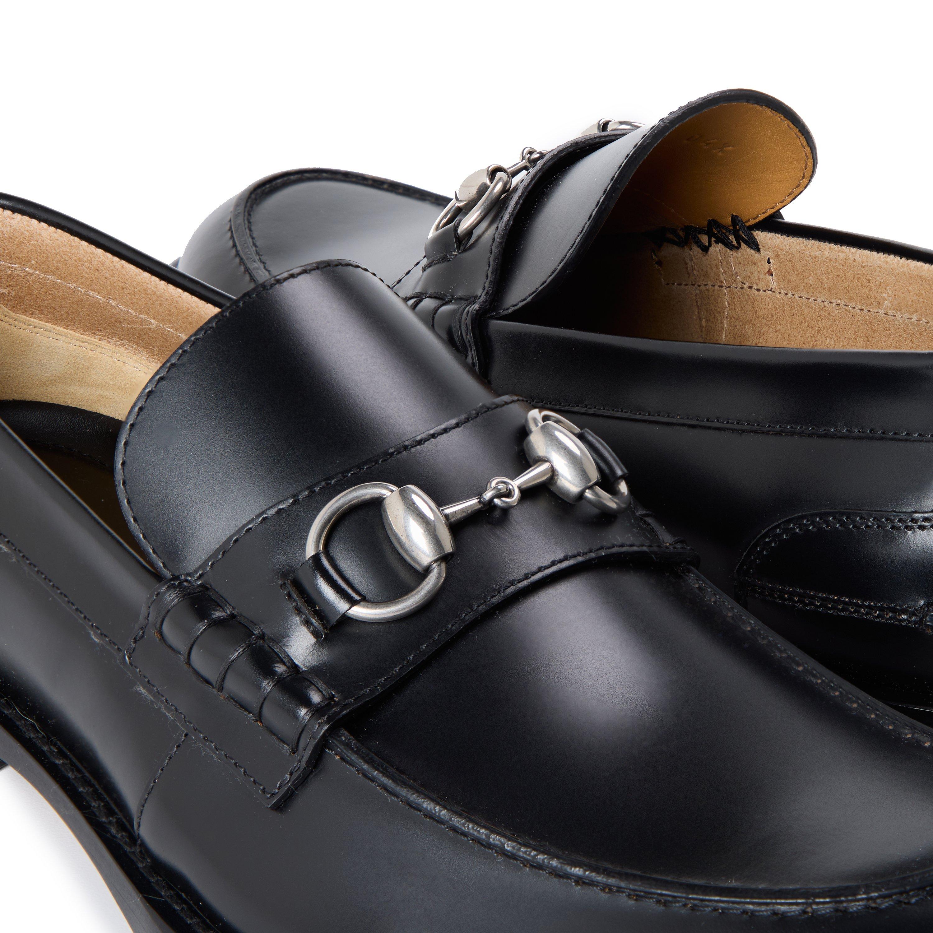 Black - Gucci - Men's Teranze Loafers - 3