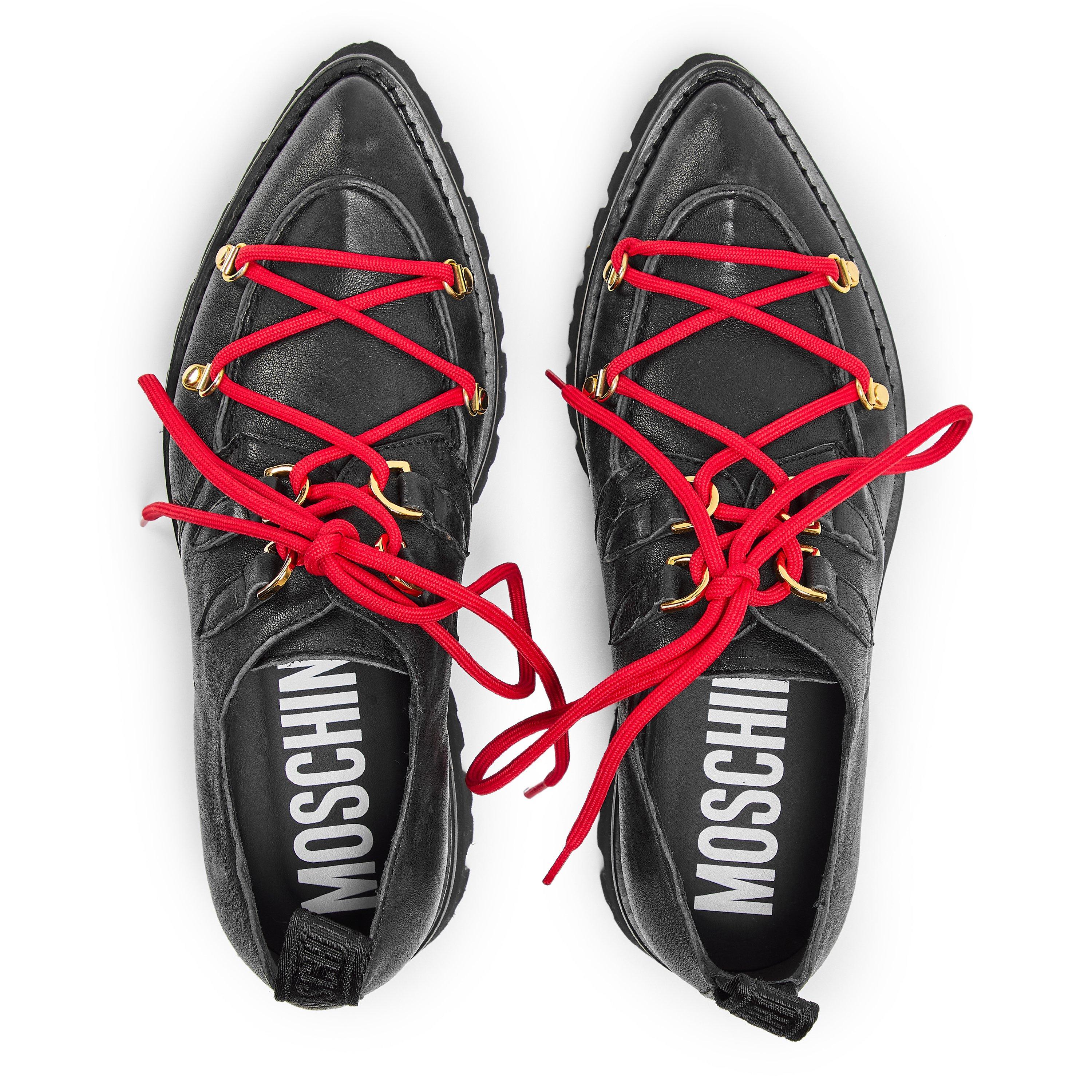 Black - Moschino - Moschino Oxfrd Loafr Sn99 - 4