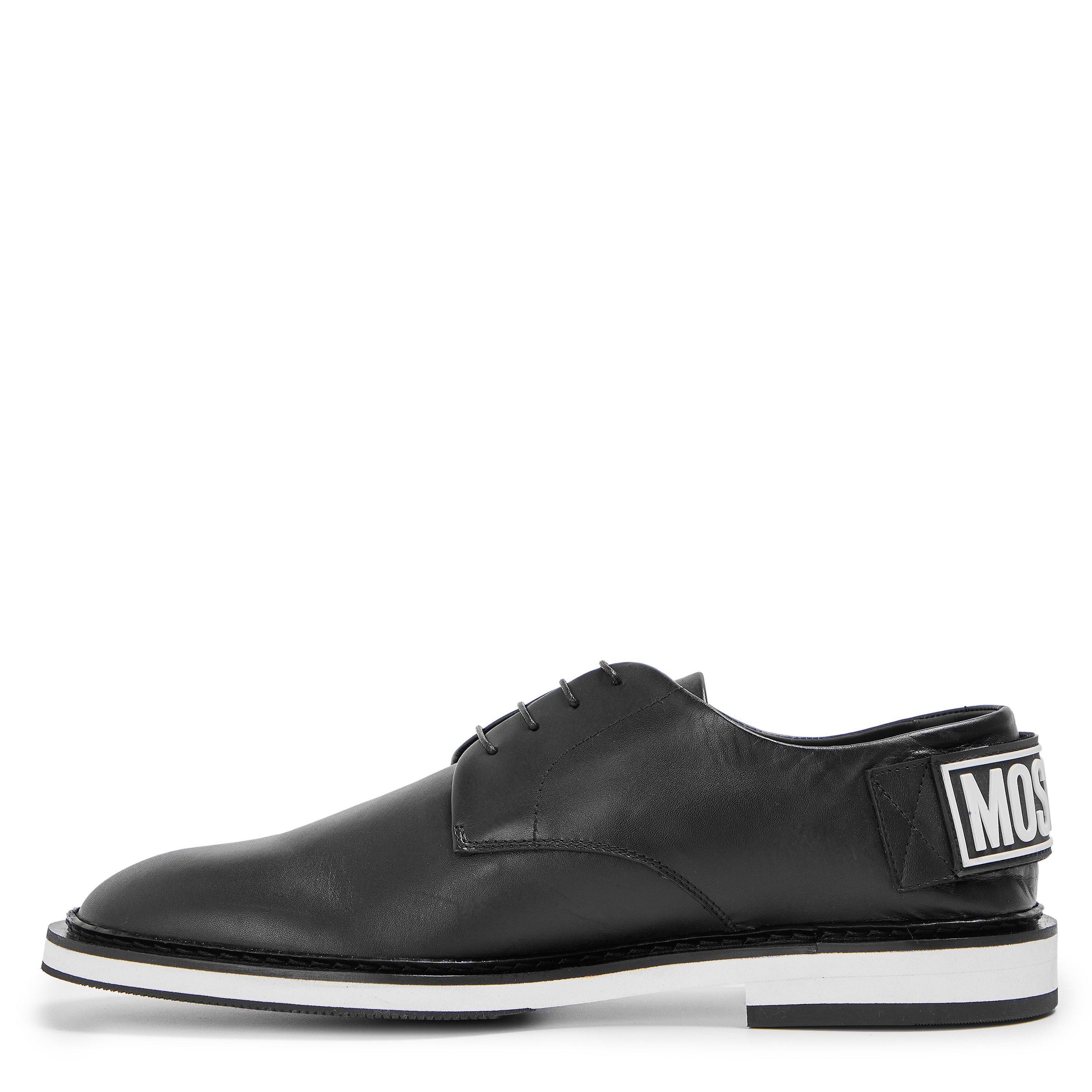 Black - Moschino - Moschino Derby Loafr Sn99 - 2