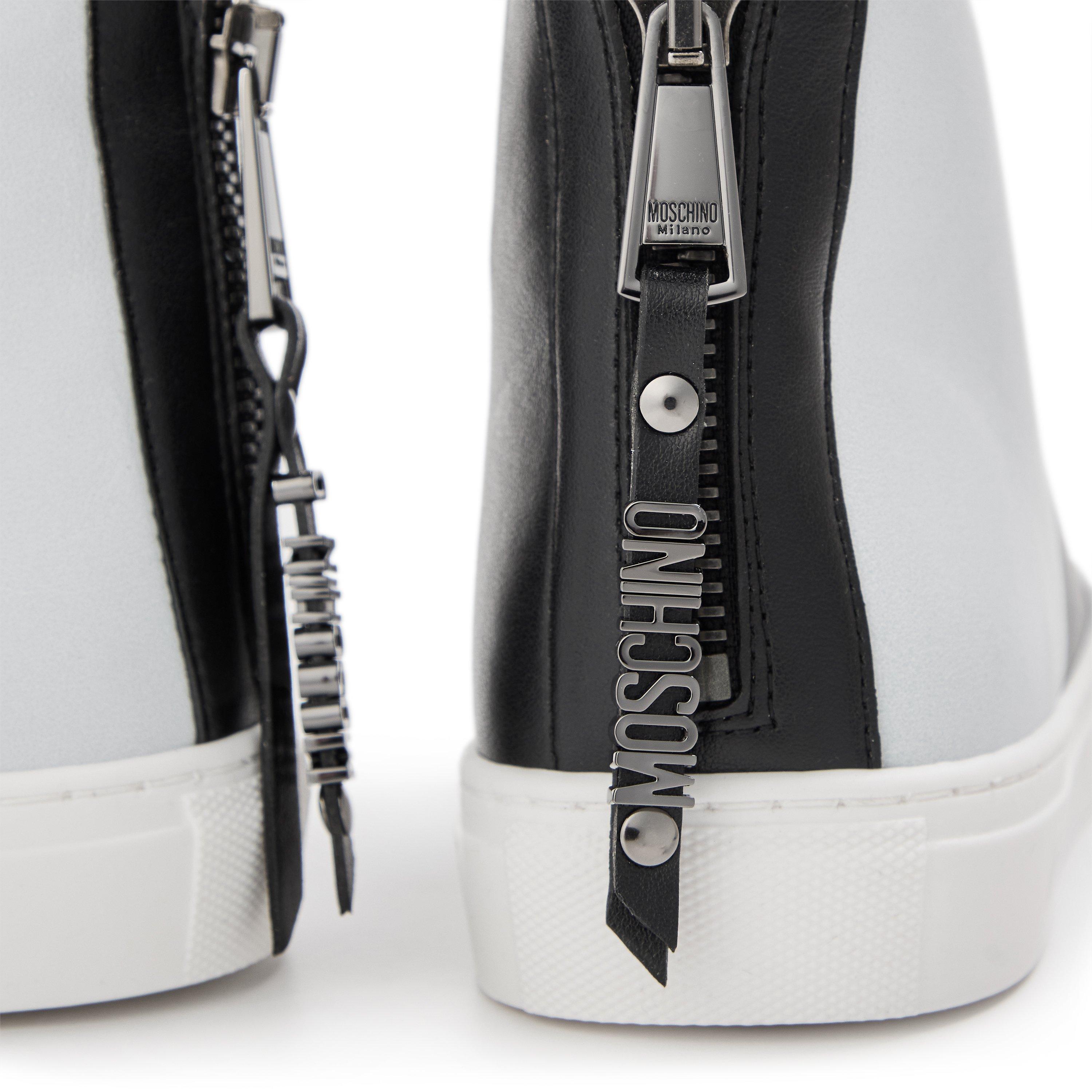 Black - Moschino - Moschino Crt Trnr Sn99 - 3