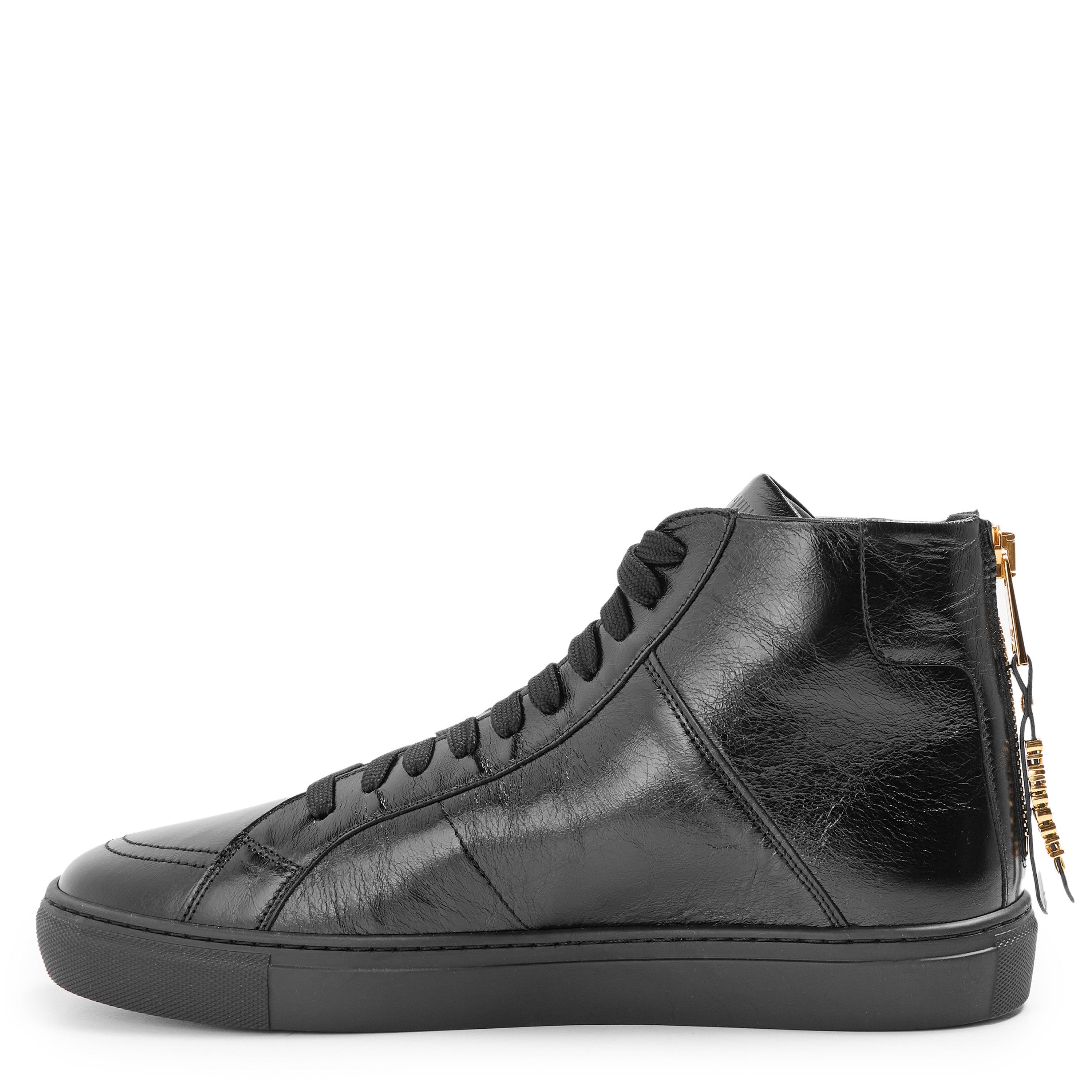 Black - Moschino - Moschino Lthr Snkrs Sn99 - 2