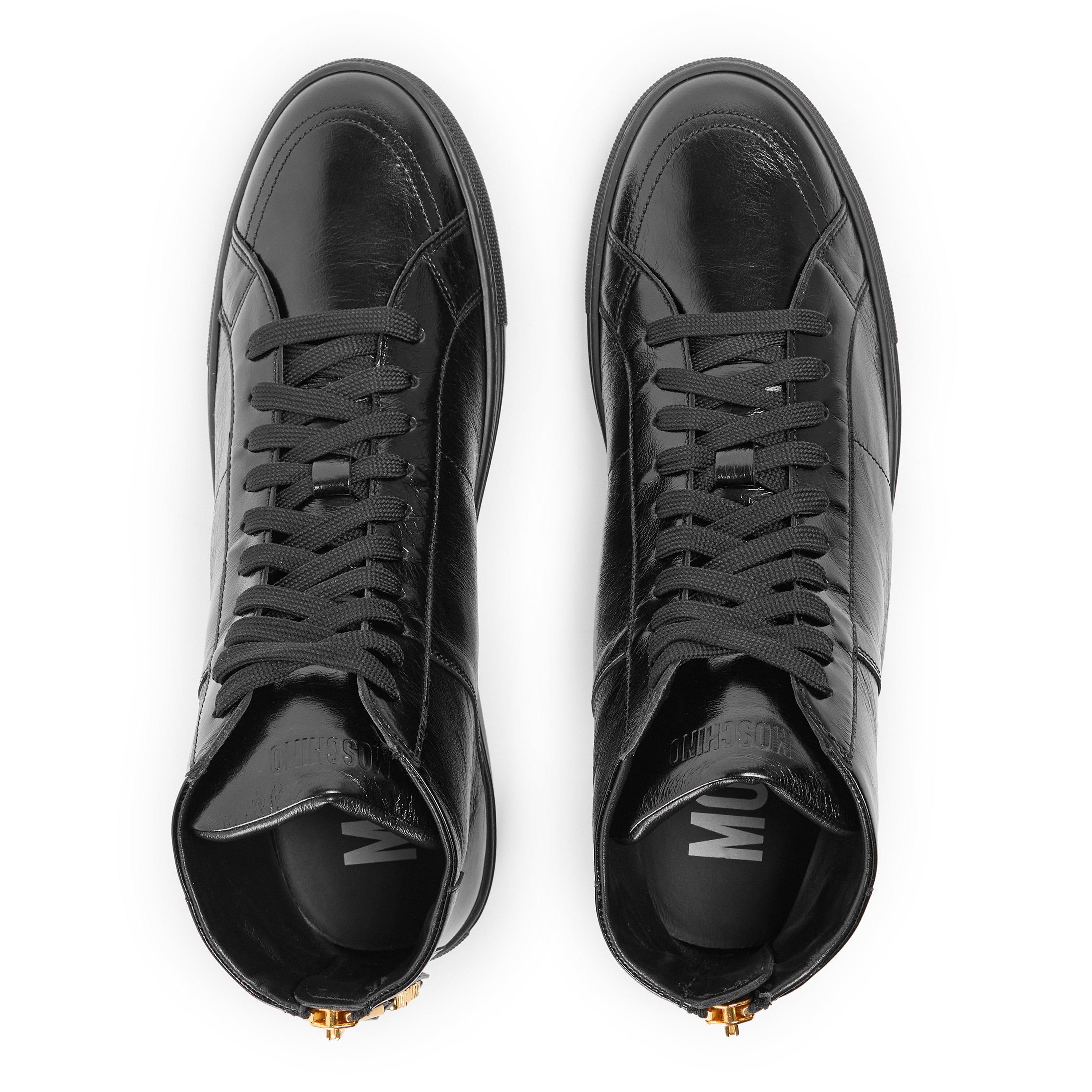 Black - Moschino - Moschino Lthr Snkrs Sn99 - 4