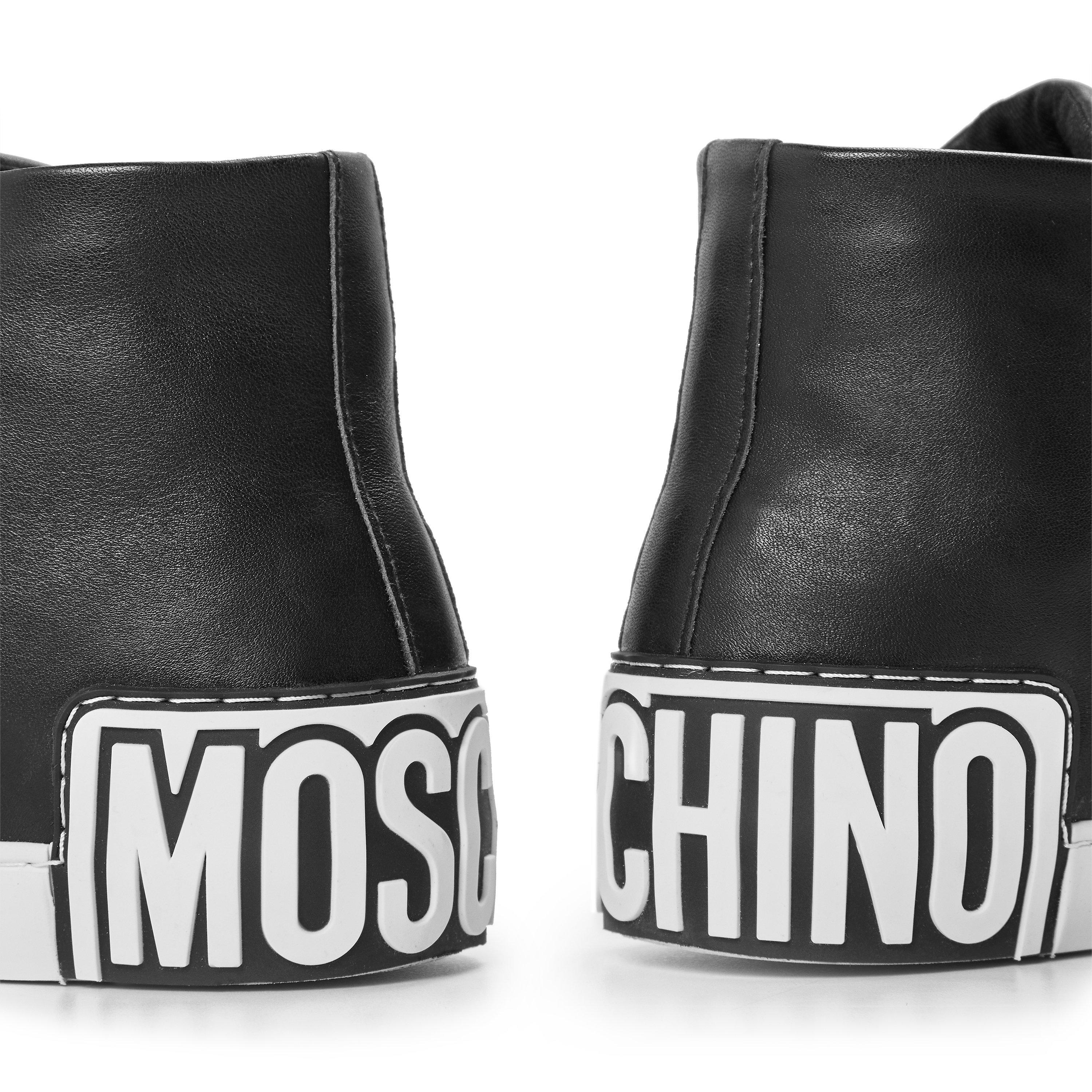 Black - Moschino - Moschino Crt Trainr Sn99 - 3