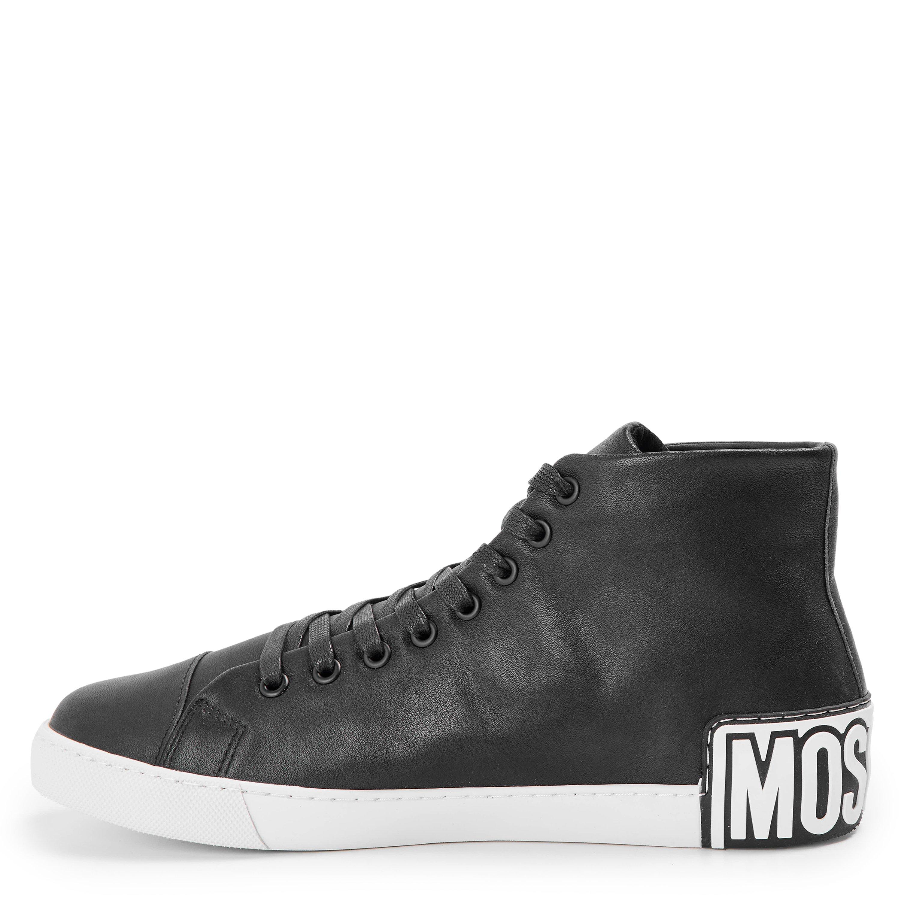 Black - Moschino - Moschino Crt Trainr Sn99 - 2