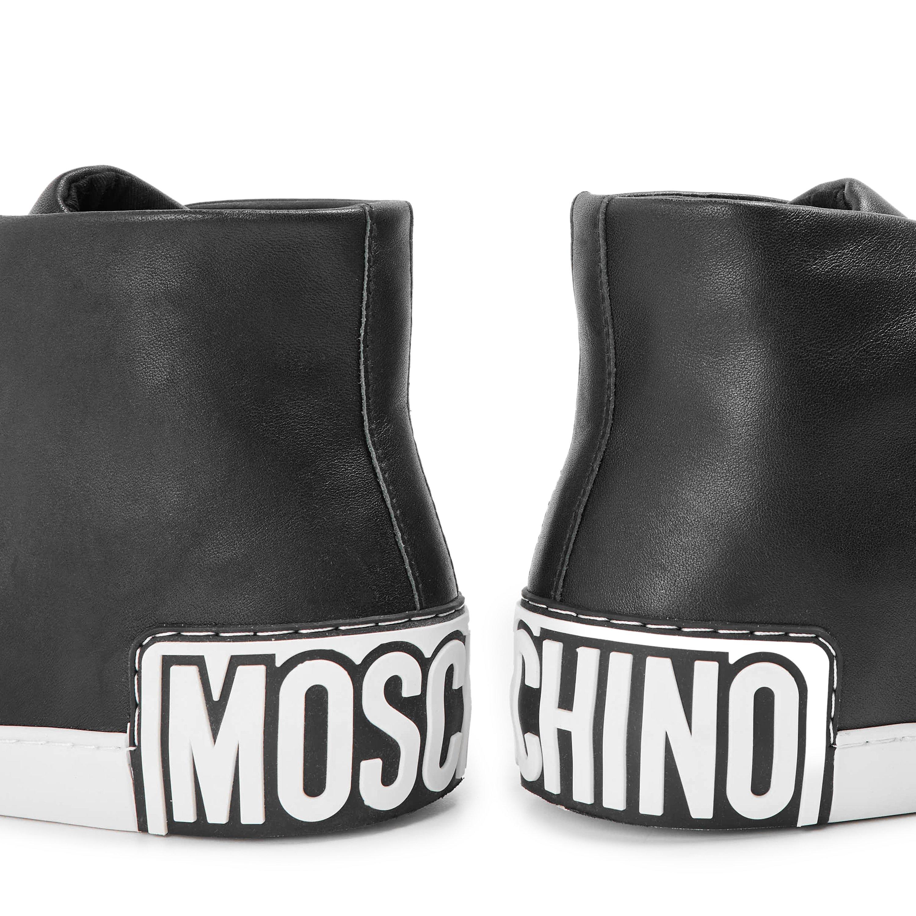 Black - Moschino - Moschino Crt Trainr Sn99 - 3