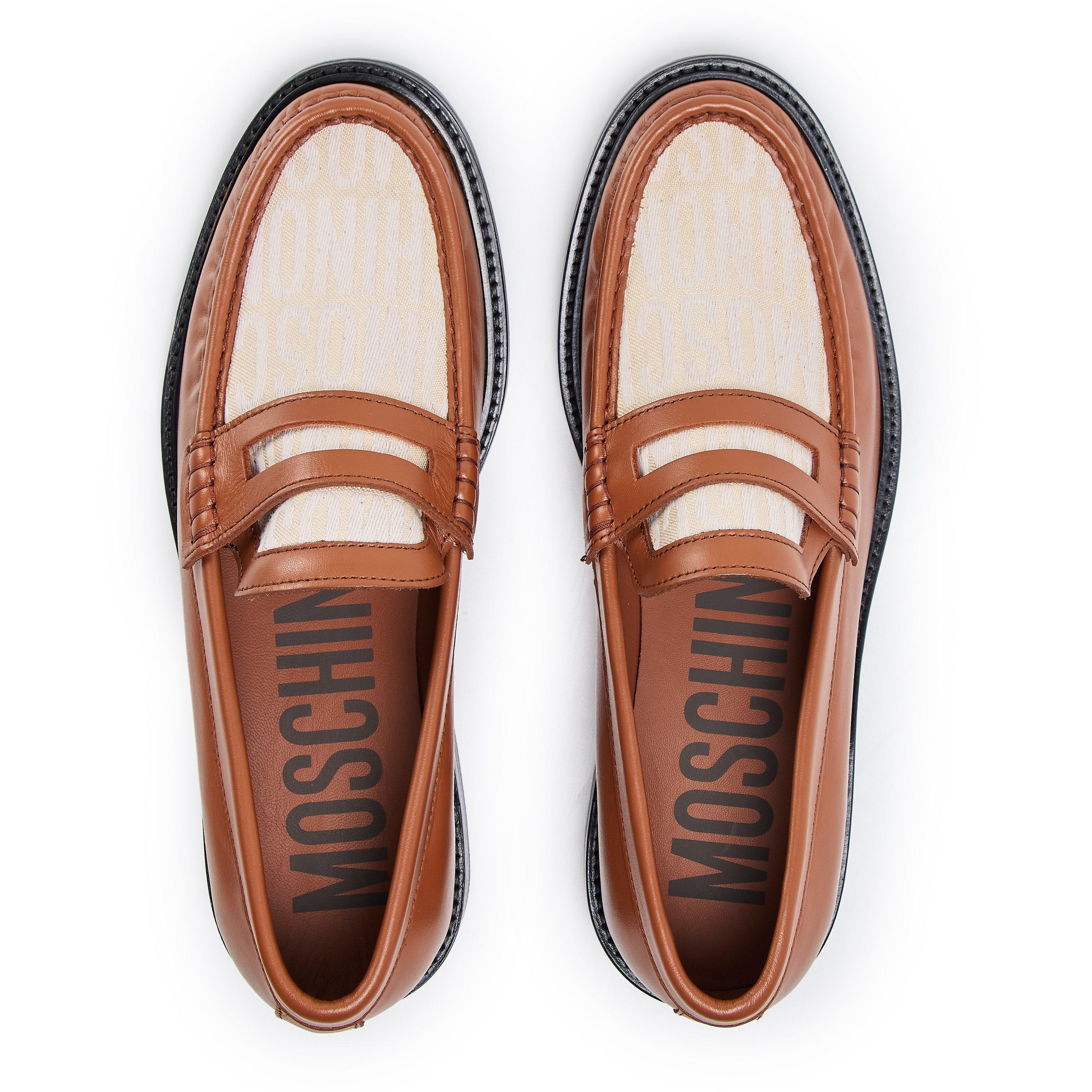 Brown - Moschino - Moschino Tone Lofers Sn99 - 4