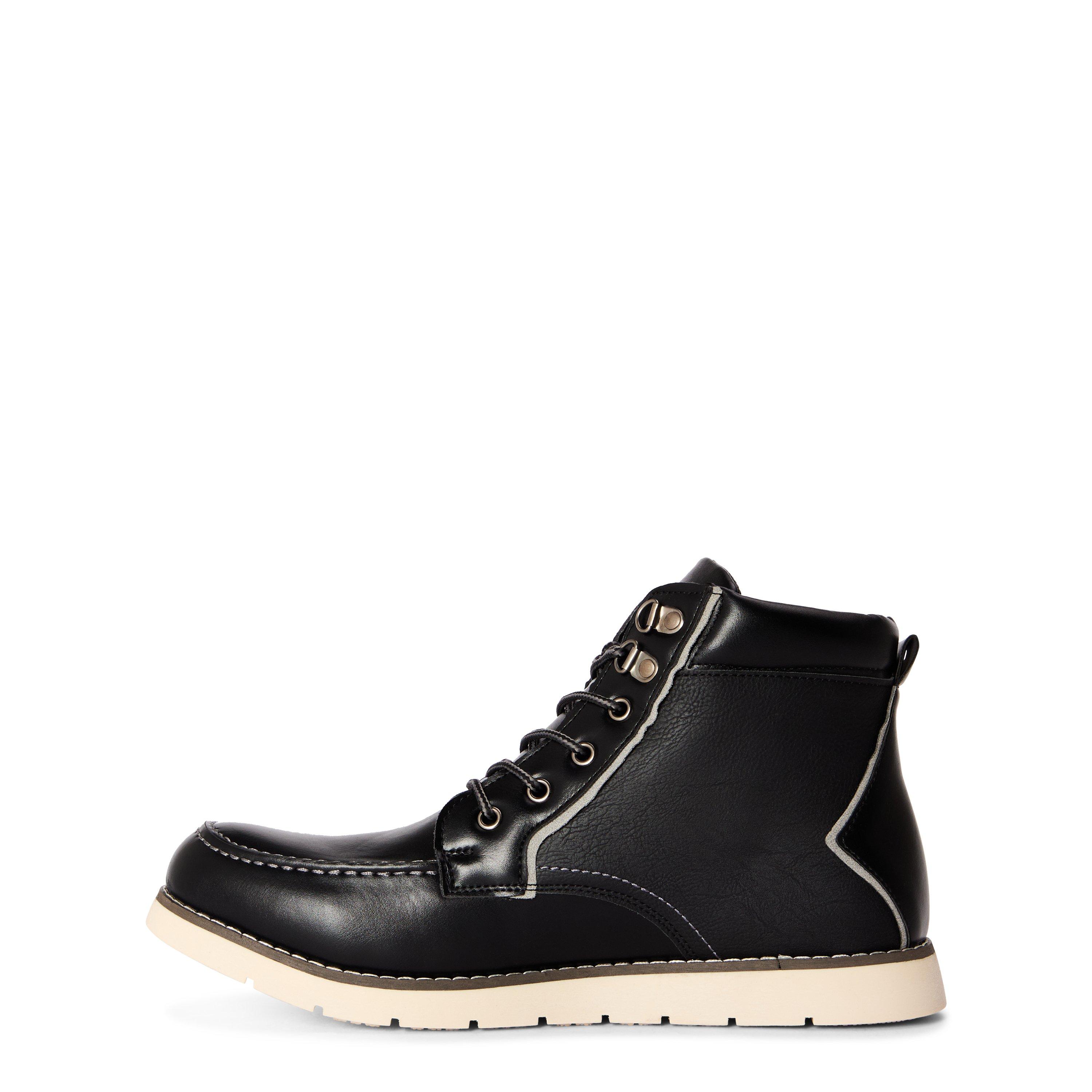 Black - Original Penguin - Men's Atlas Hiker Boots - 2