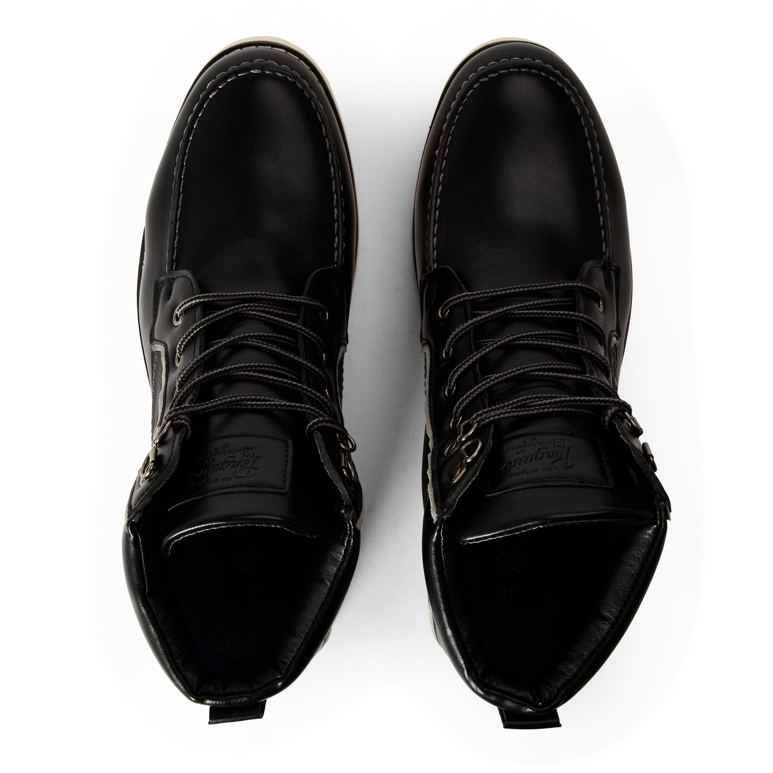 Black - Original Penguin - Men's Atlas Hiker Boots - 4