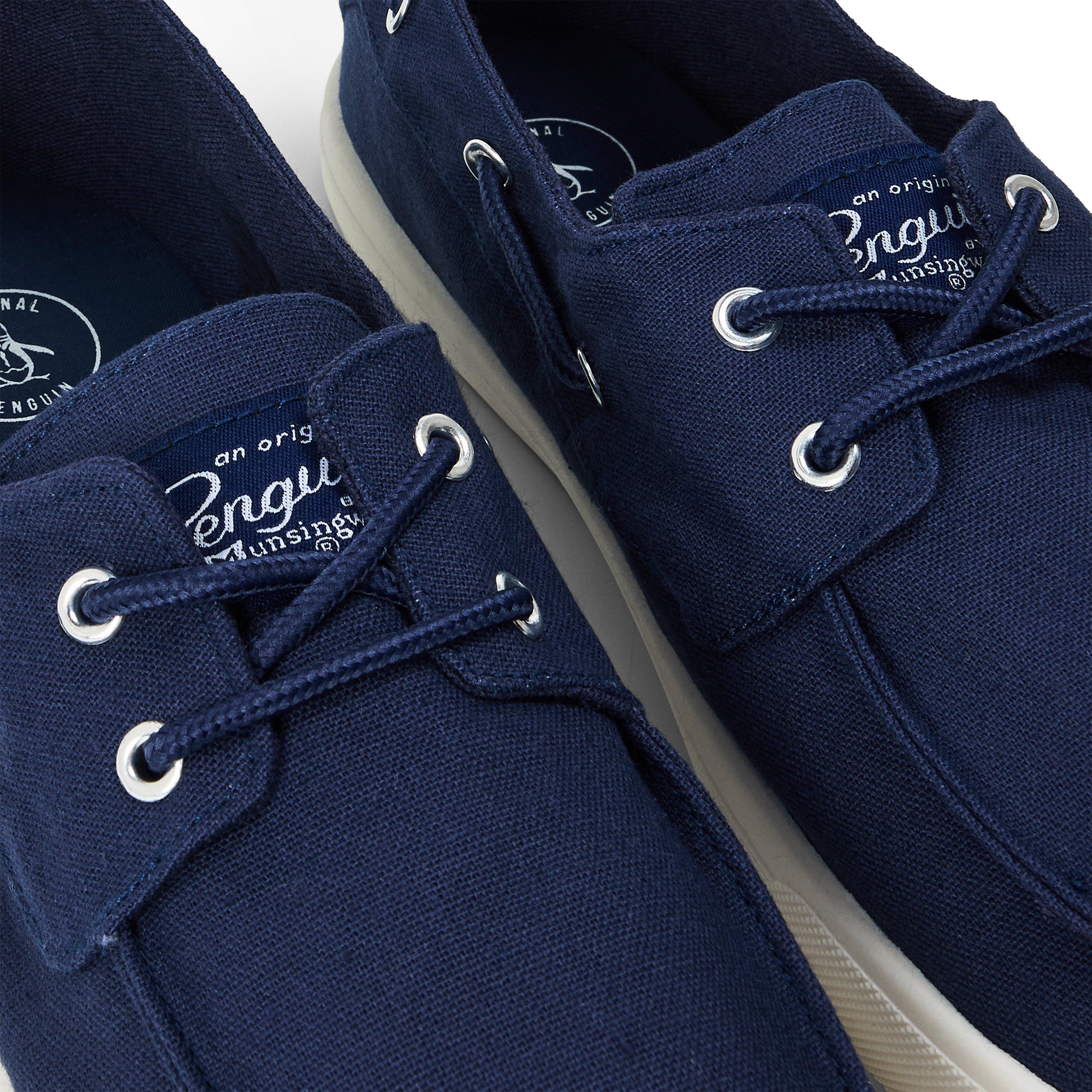 Blue - Original Penguin - Men's Sailor Boat Shoes - 3