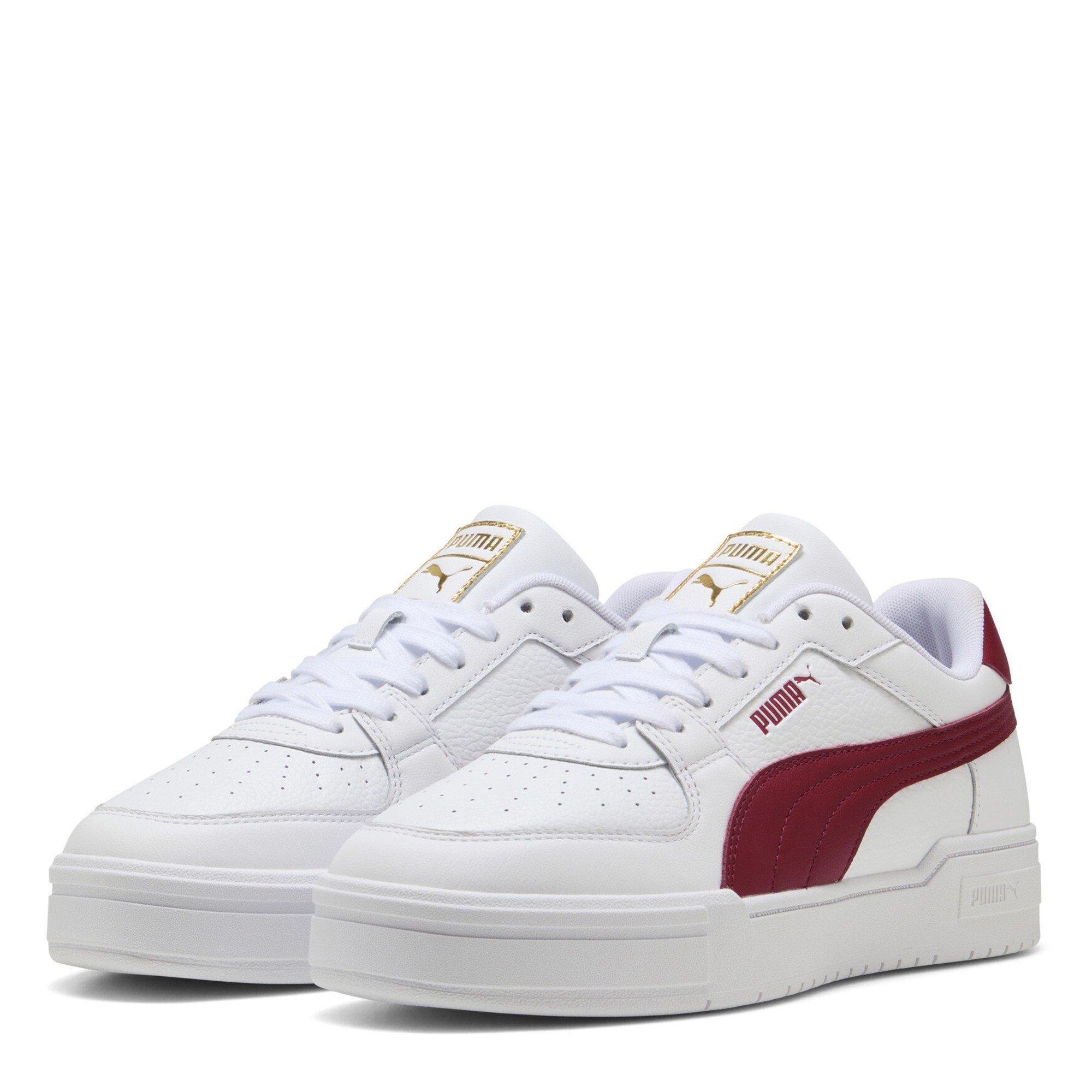 Wht/Crimson - Puma - Ca Pro Classic Ii Low-Top Trainers Mens - 1